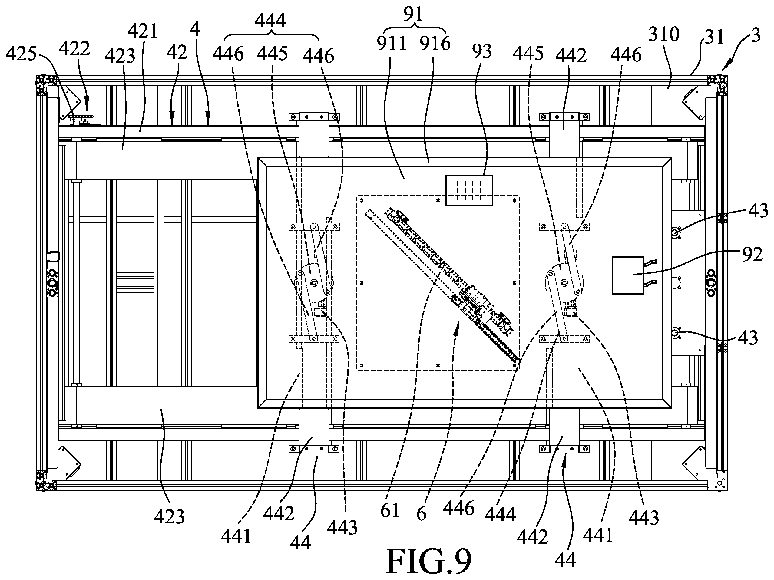 Patent US12597156 Figure 9 – Analyzing system for identifying and measuring solar panel module