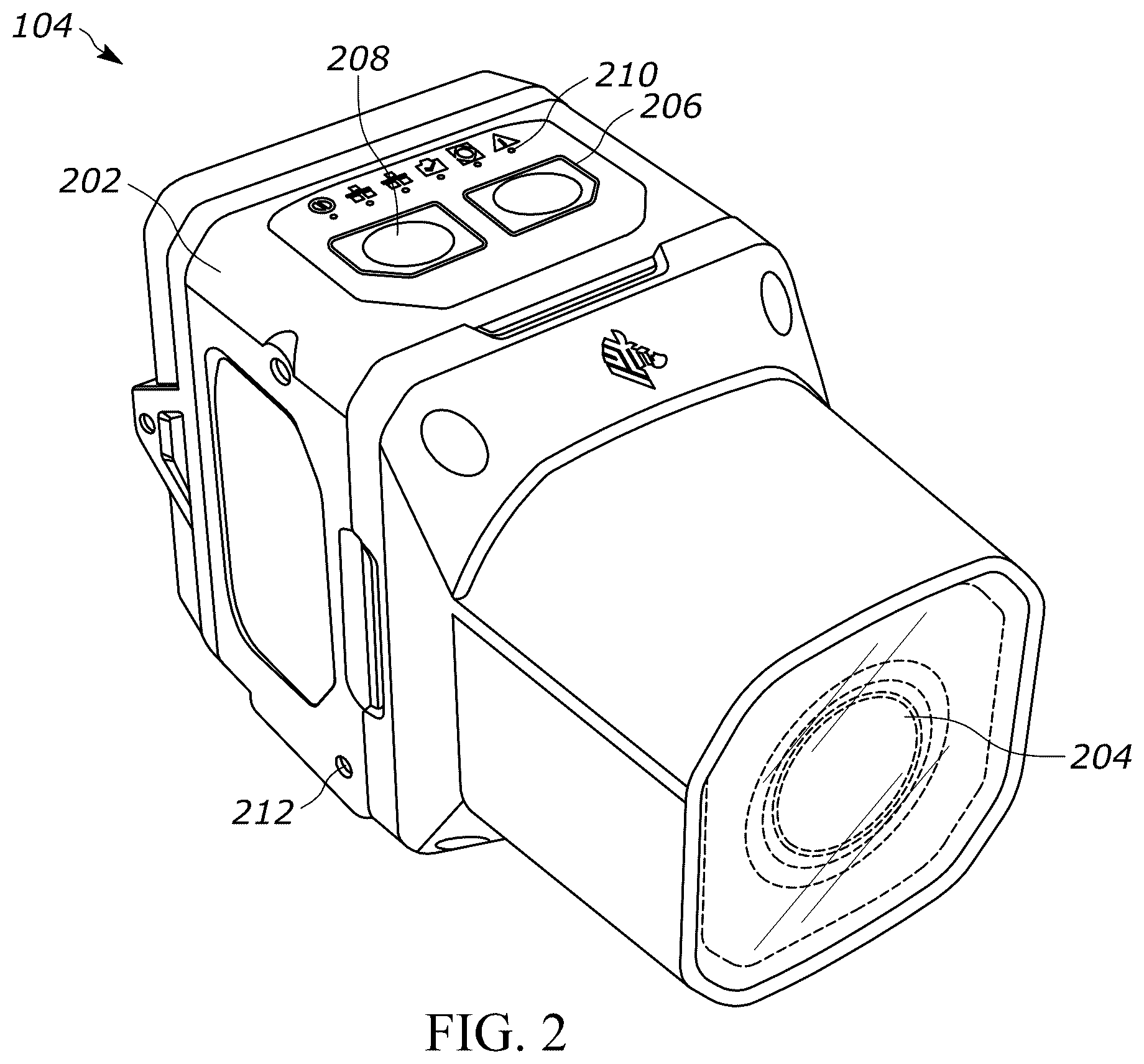Patent US12597163 Figure 2 – Systems and methods to optimize imaging settings for a machine vision job