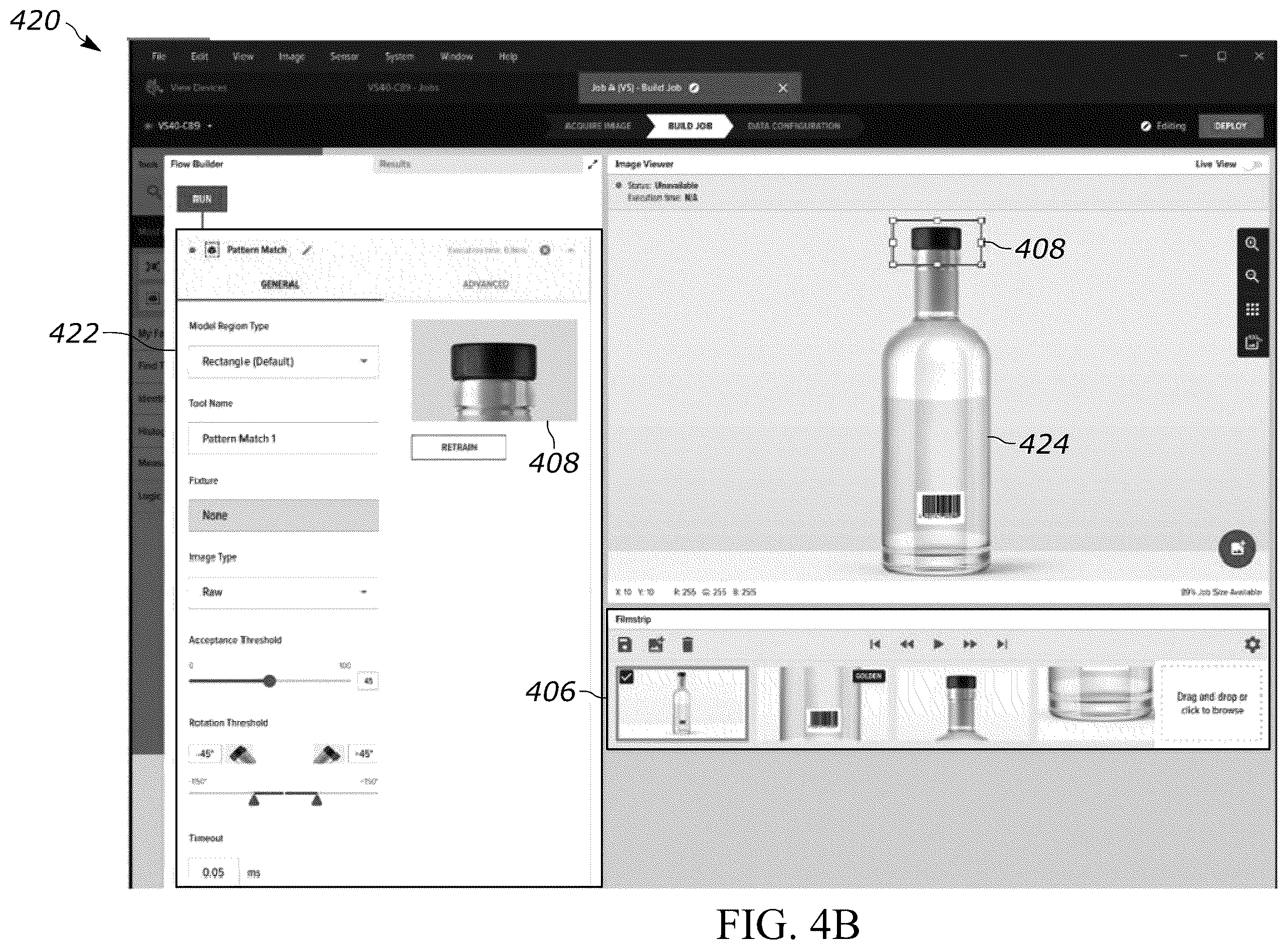 Patent US12597163 Figure 5 – Systems and methods to optimize imaging settings for a machine vision job