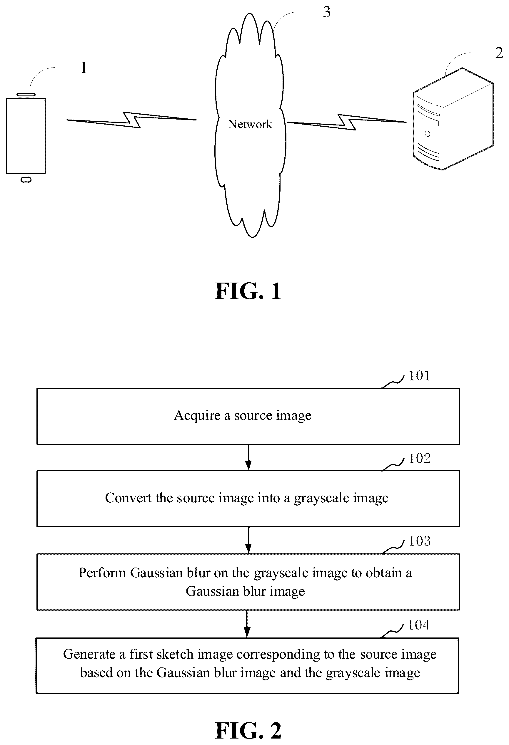 Patent US12597184 Figure 1 – Image processing method and apparatus, device and readable storage medium