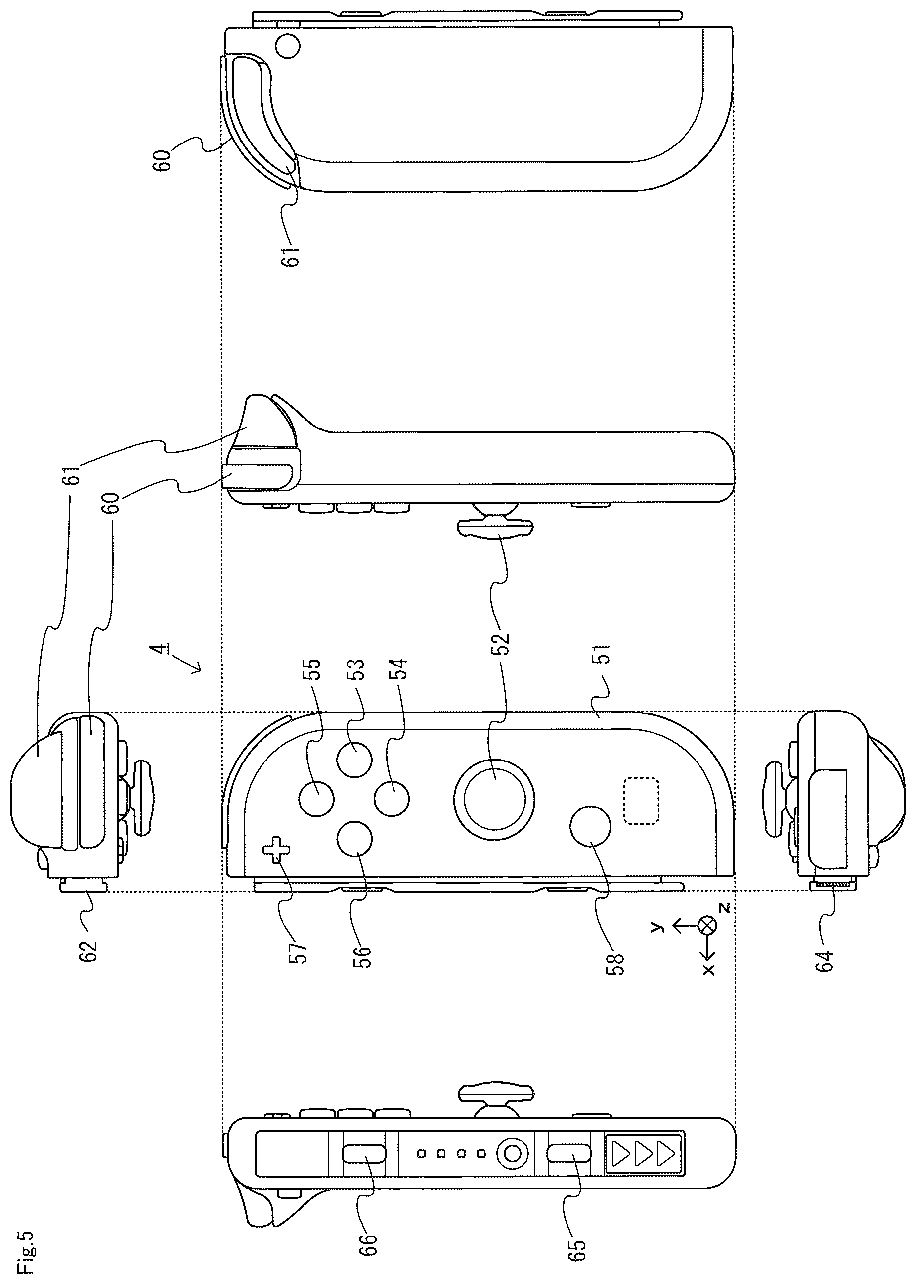 Patent US12597199 Figure 5 – Storage medium, information processing system, information processing apparatus, and game processing method