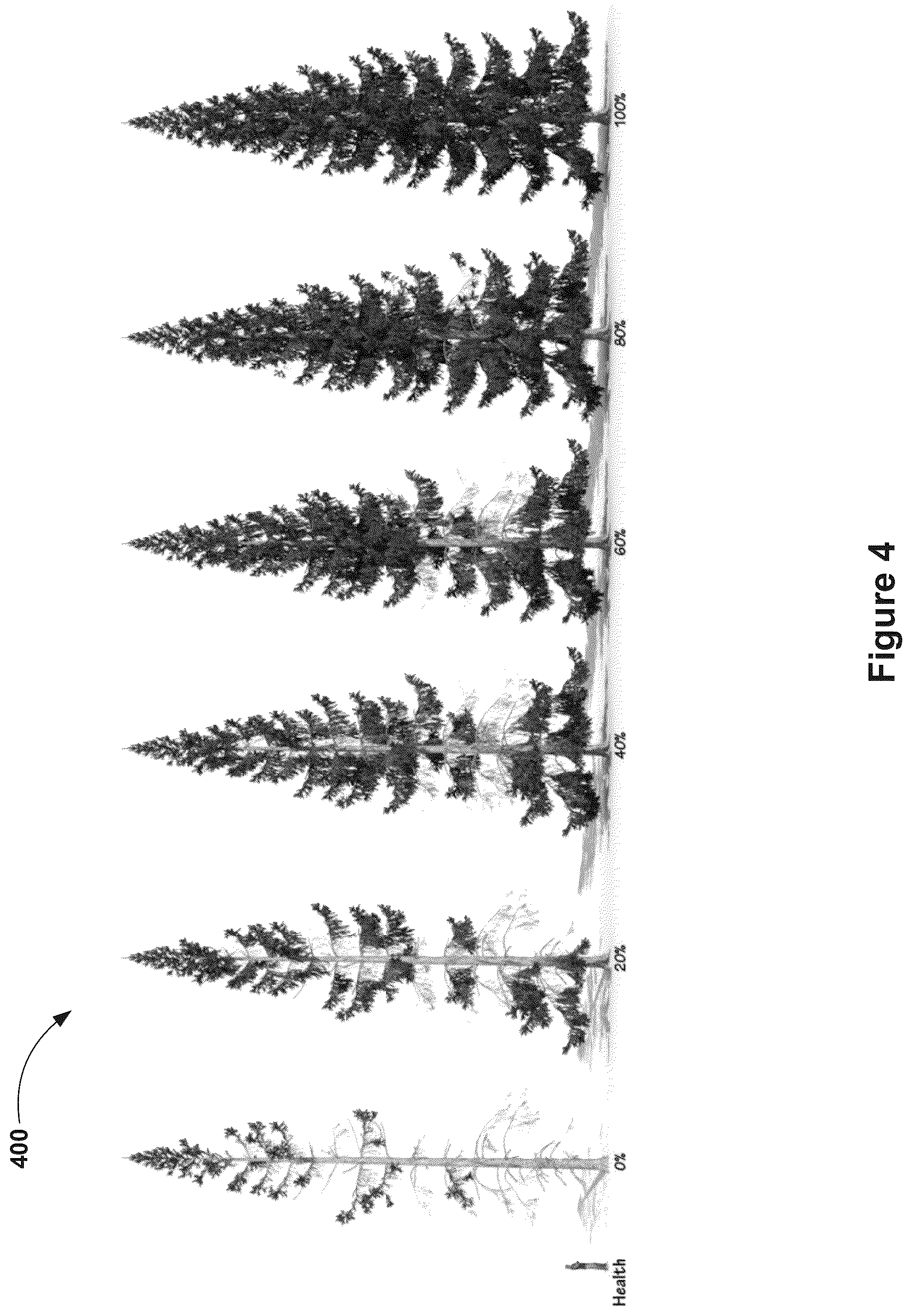 Patent US12597211 Figure 4 – Generating variants of virtual objects based on adjustable external factors
