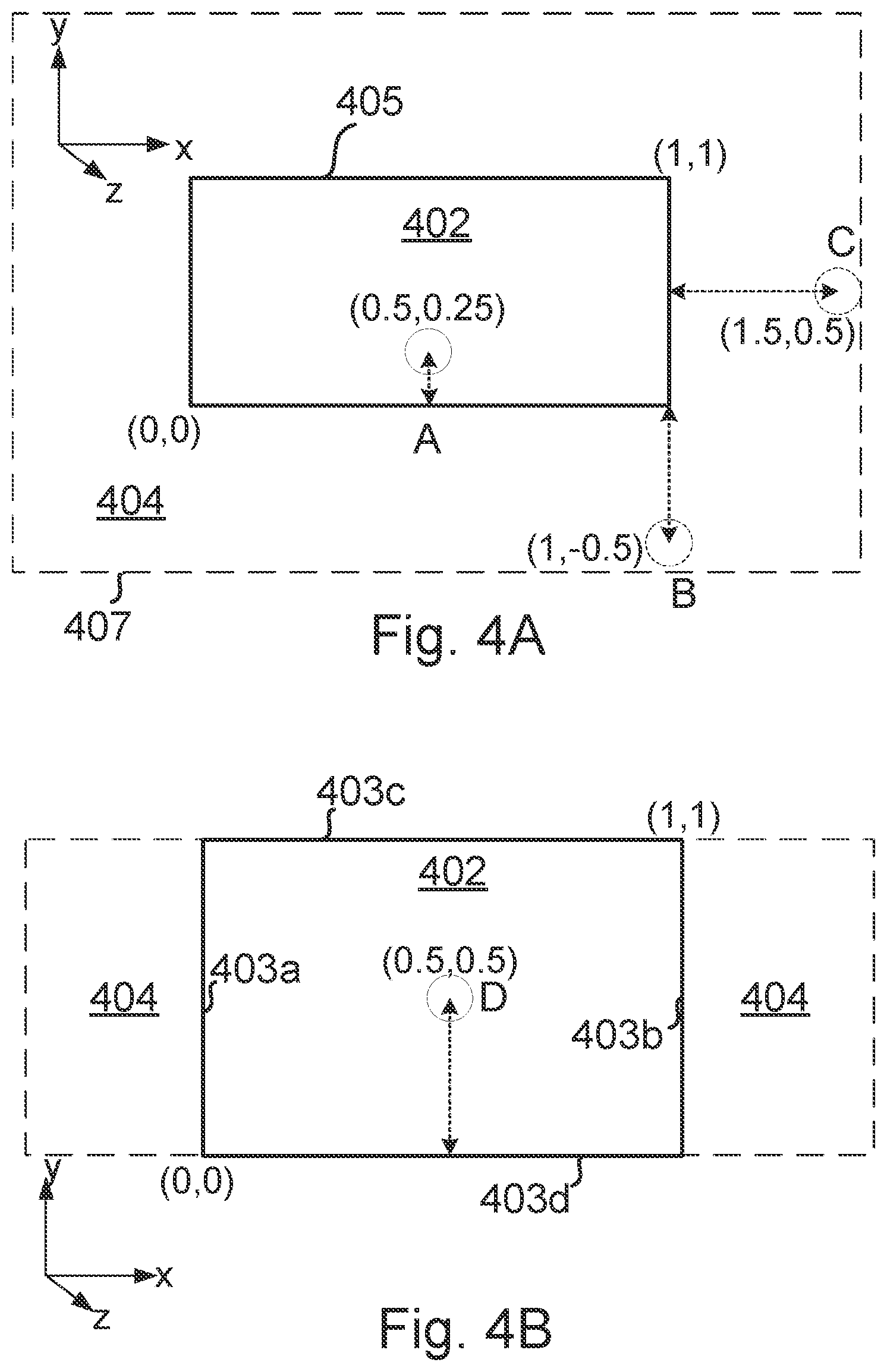 Patent US12597215 Figure 4 – Representing virtual objects outside of a display screen