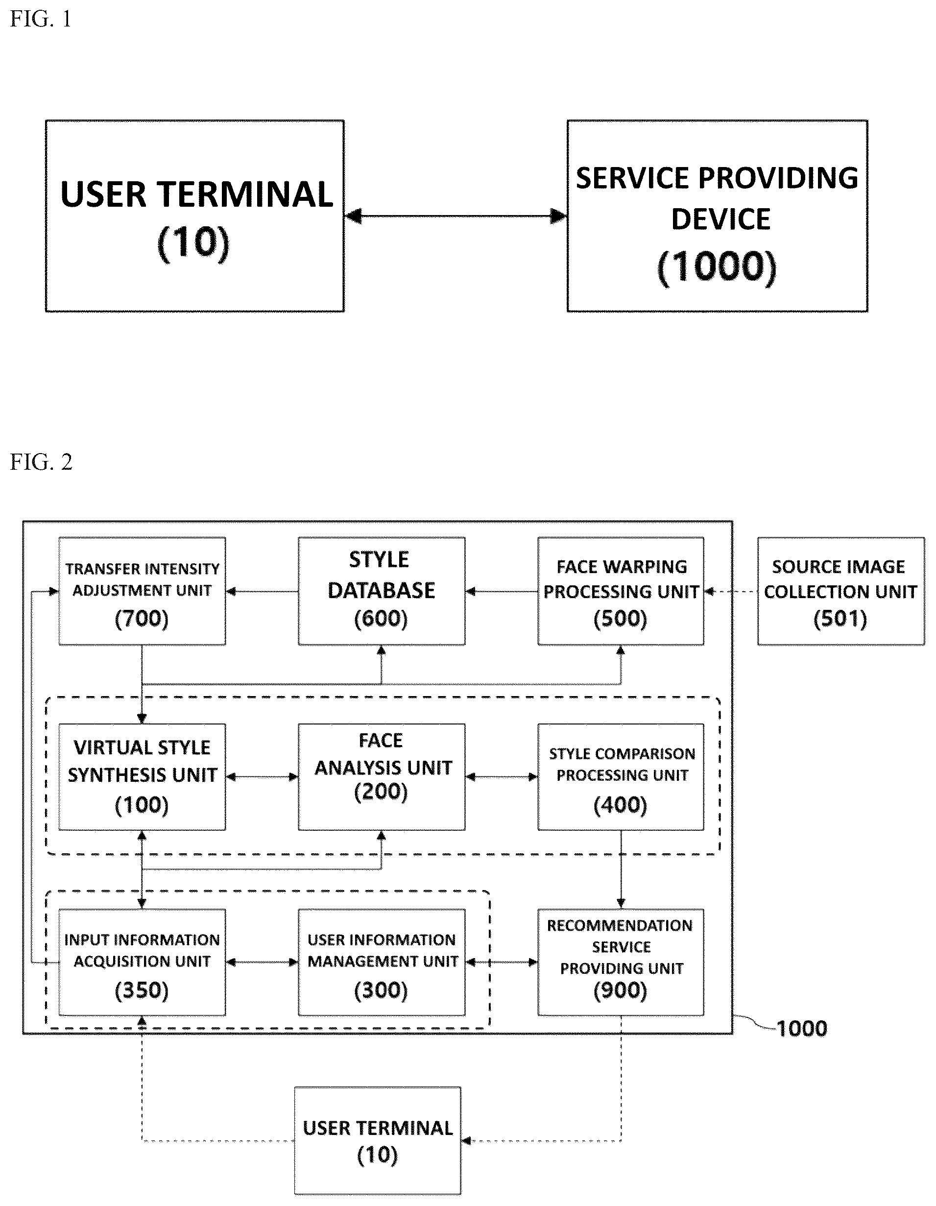 Patent US12597216 Figure 1 – Artificial intelligence virtual makeup method and device using multi-angle image recognition