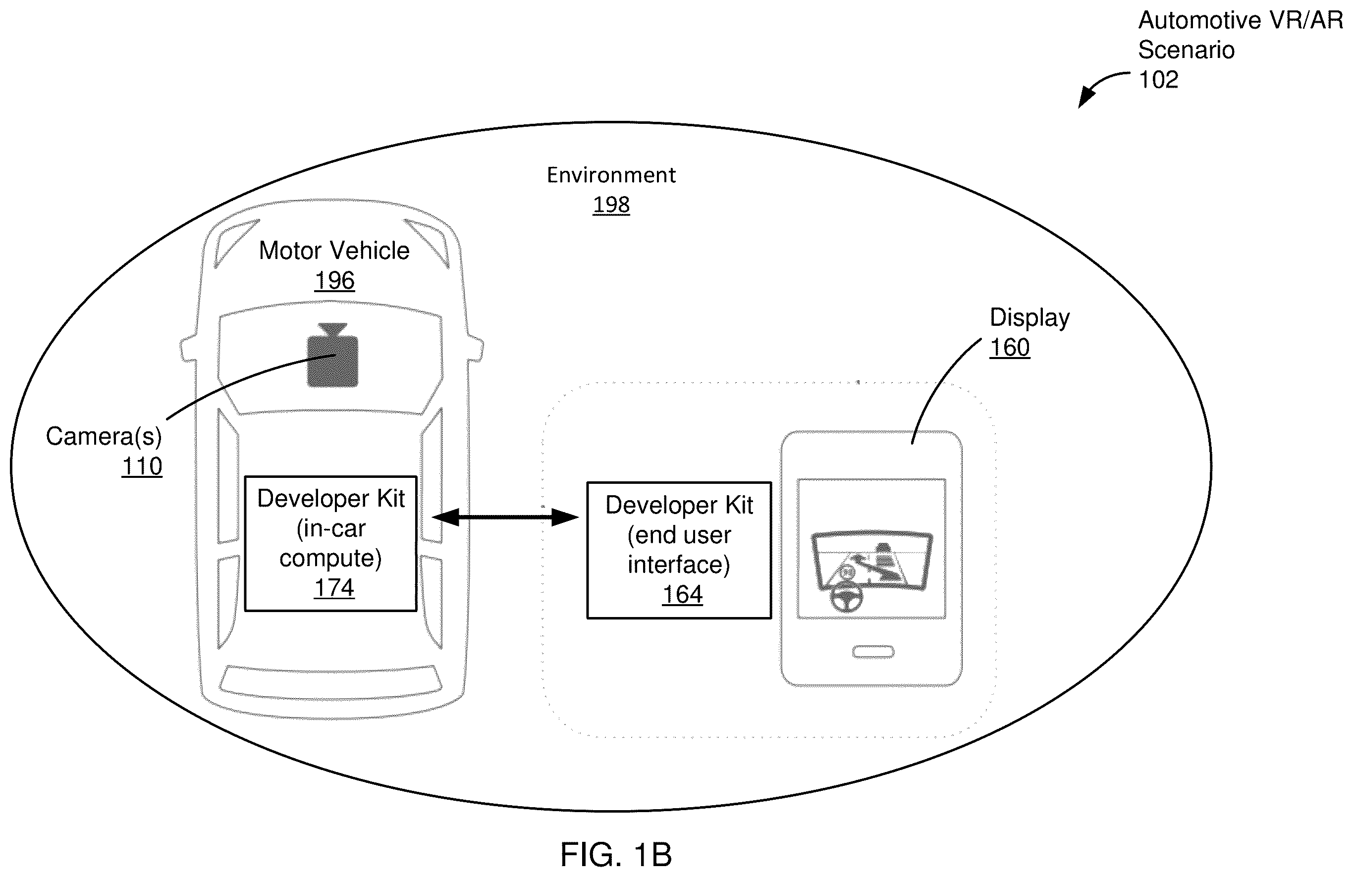 Patent US12597217 Figure 2 – Methods and systems for augmented reality in automotive applications