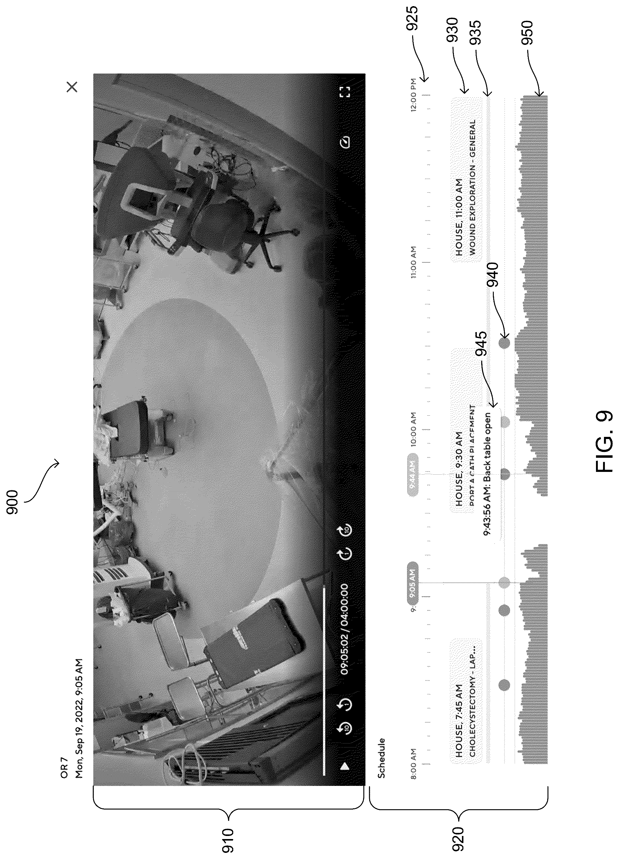 Patent US12597254 Figure 7 – Tracking operating room phase from captured video of the operating room