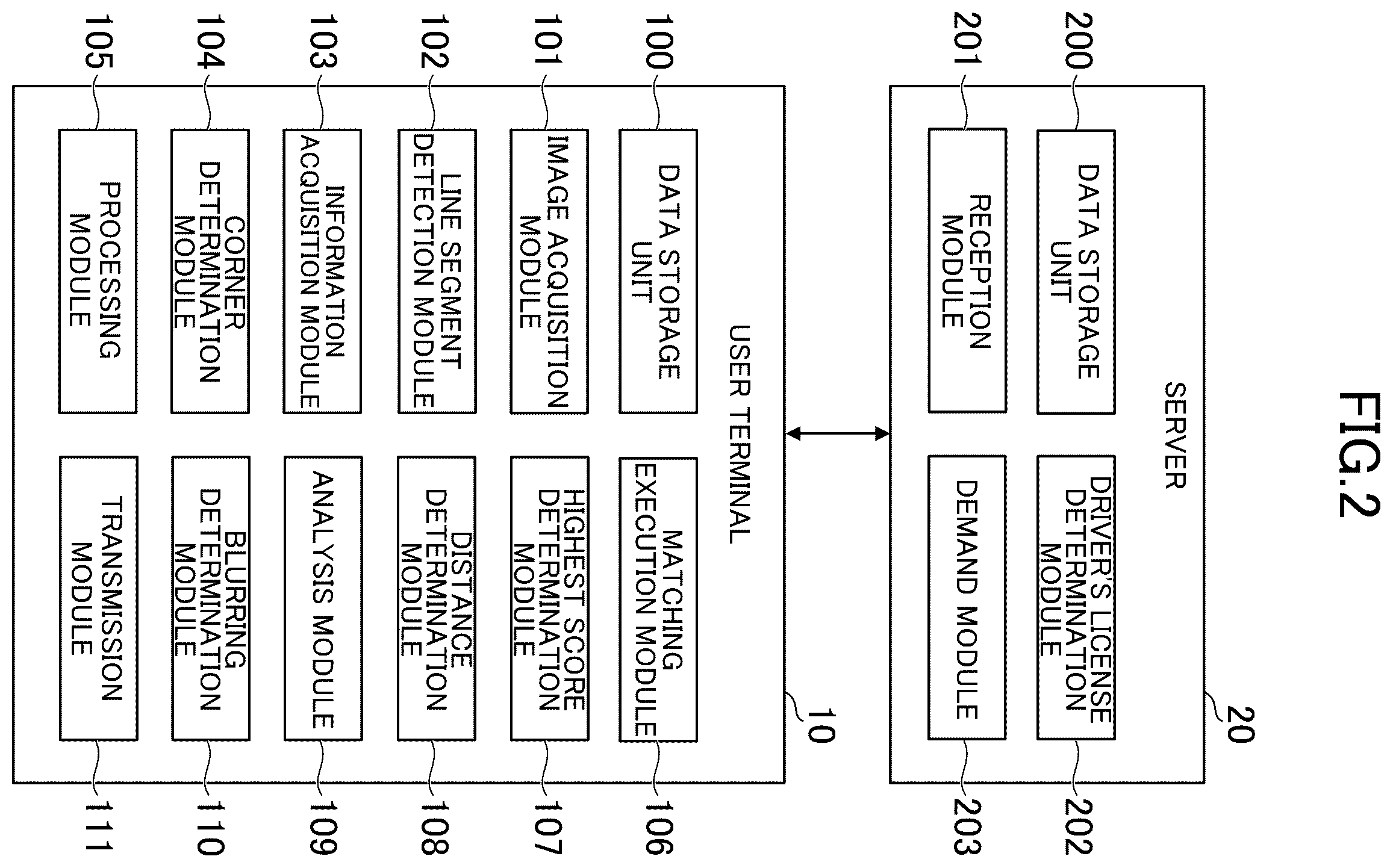 Patent US12597280 Figure 2 – Image processing system, image processing method, and program