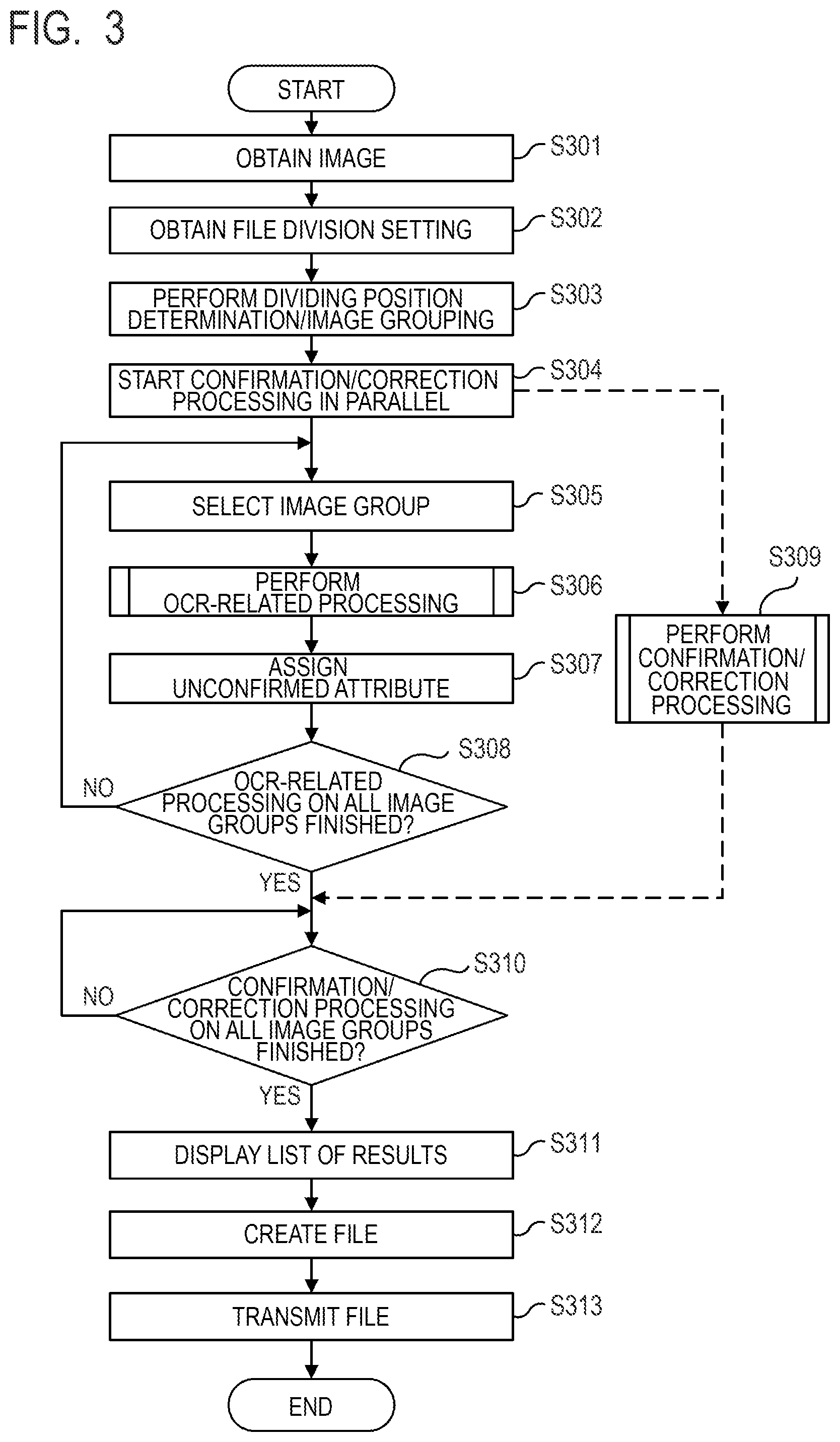 Patent US12597282 Figure 3 – Image processing apparatus, control method of image processing apparatus, and storage medium