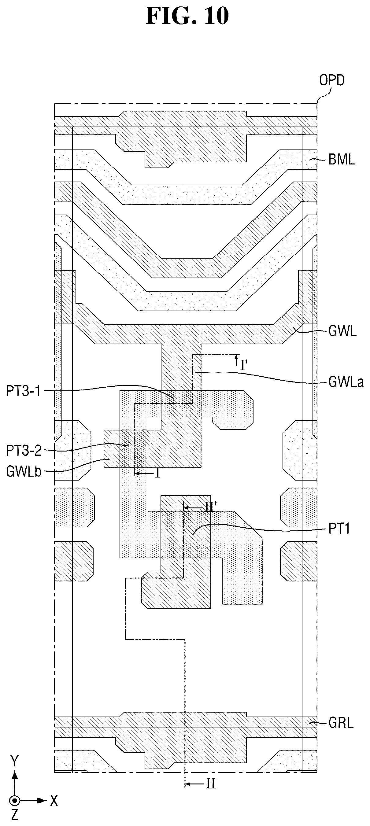 Patent US12597288 Figure 10 – Display device