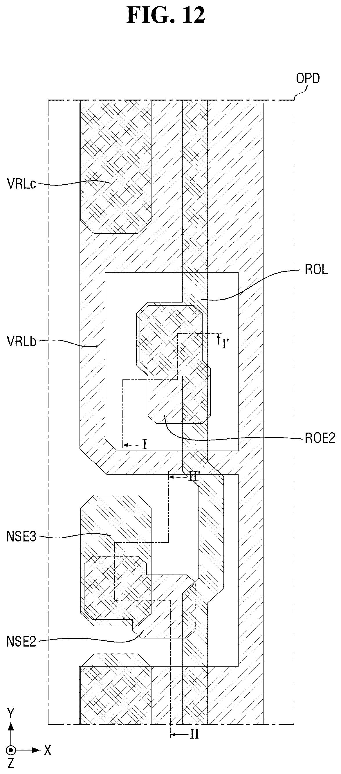 Patent US12597288 Figure 12 – Display device