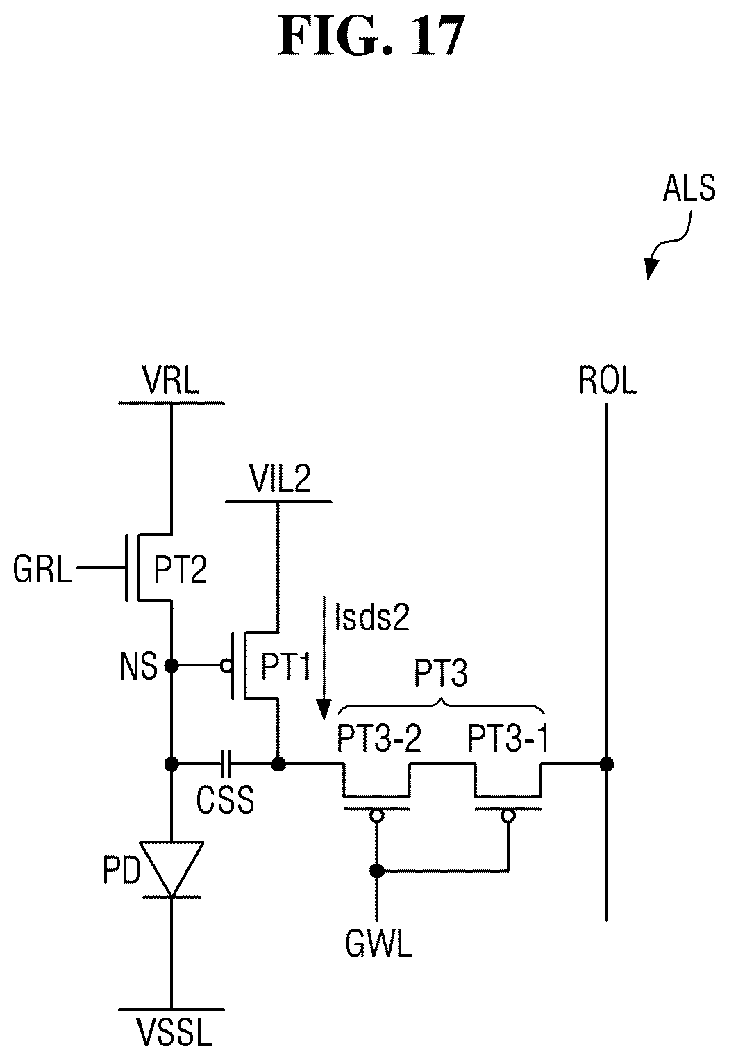 Patent US12597288 Figure 17 – Display device
