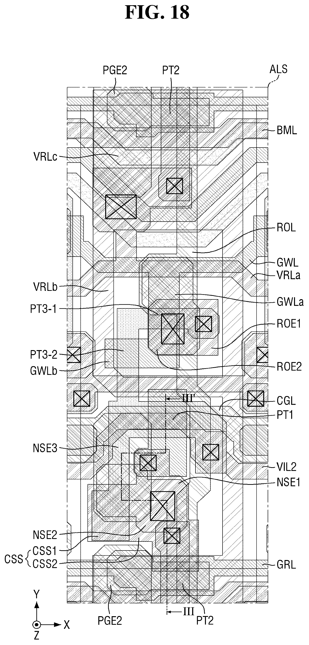 Patent US12597288 Figure 18 – Display device