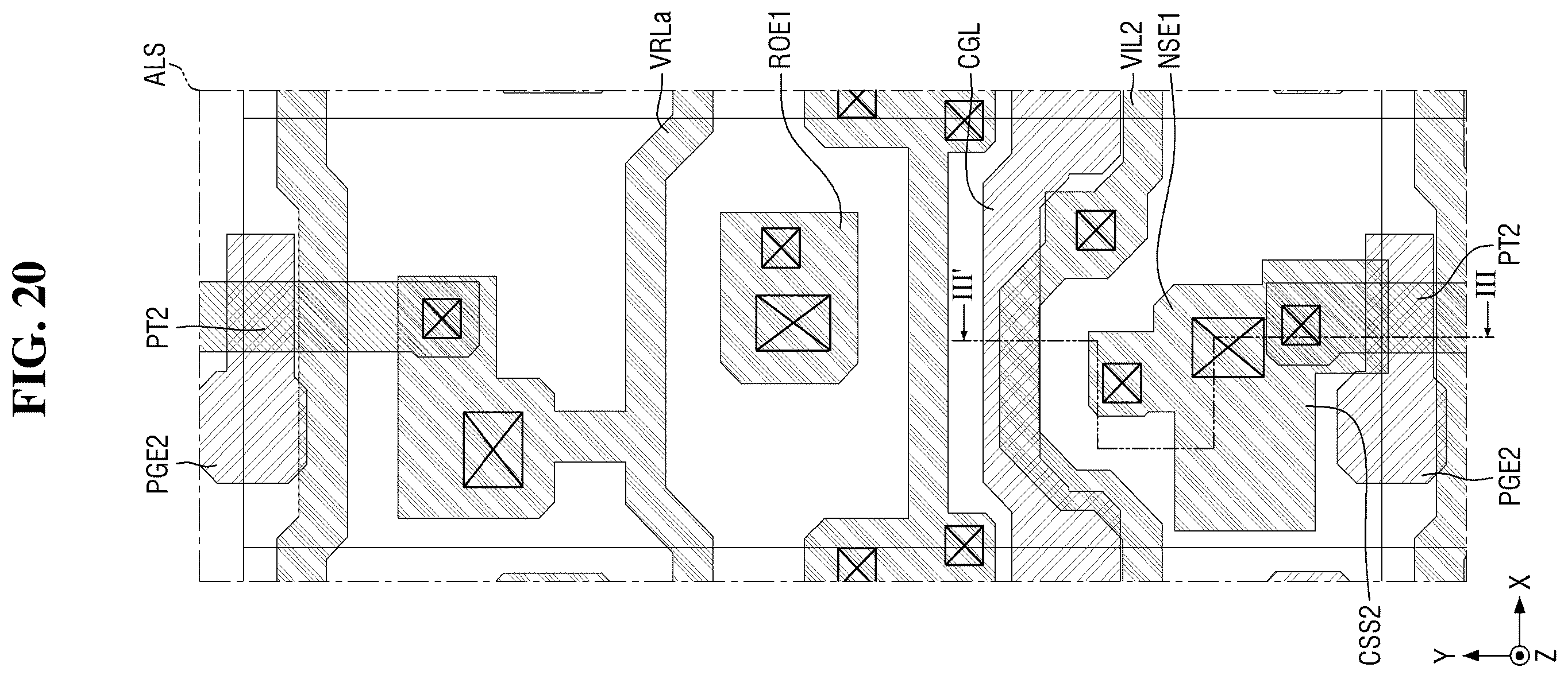 Patent US12597288 Figure 20 – Display device