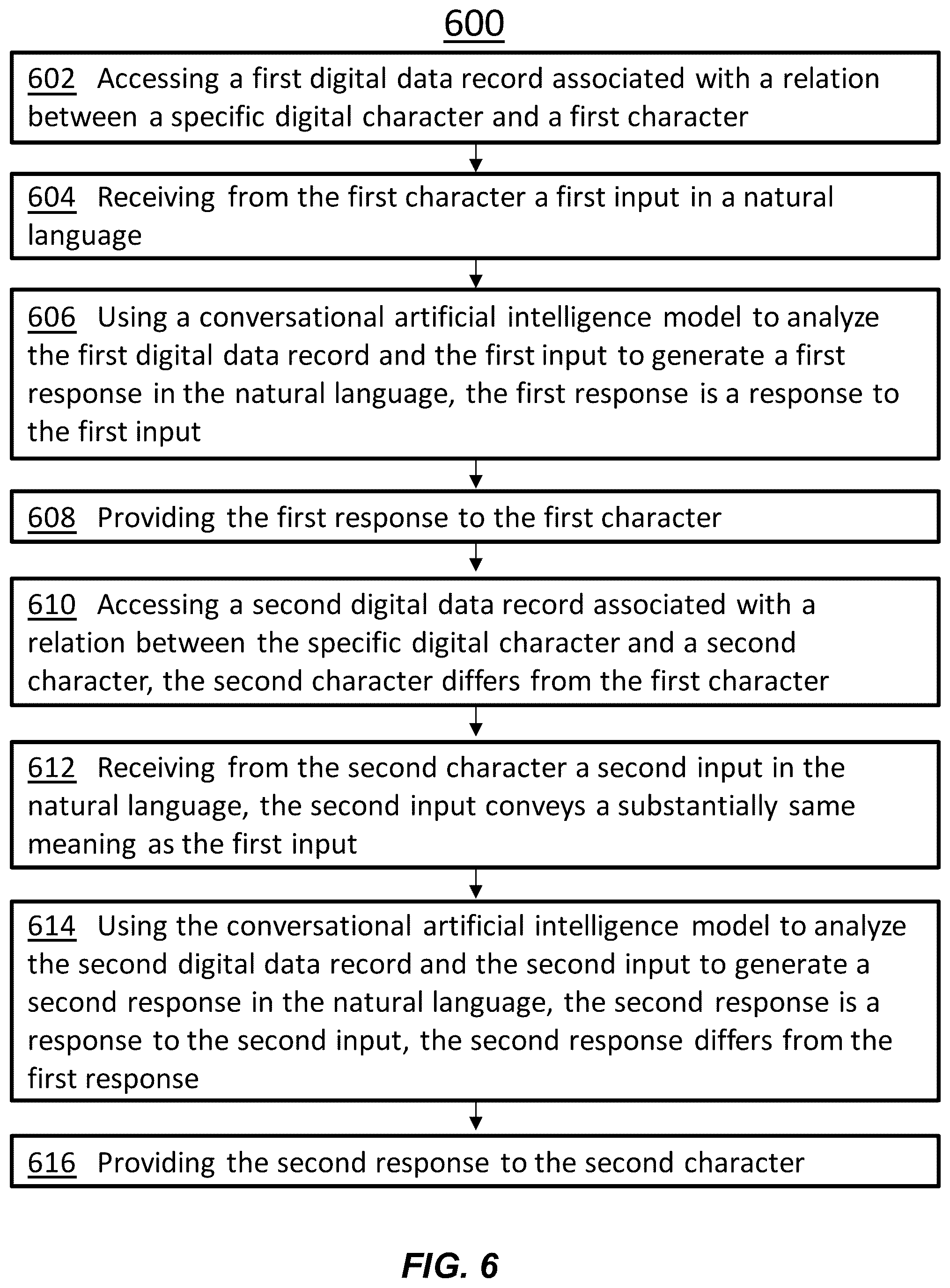 Patent US12597291 Figure 7 – Image analysis for personal interaction