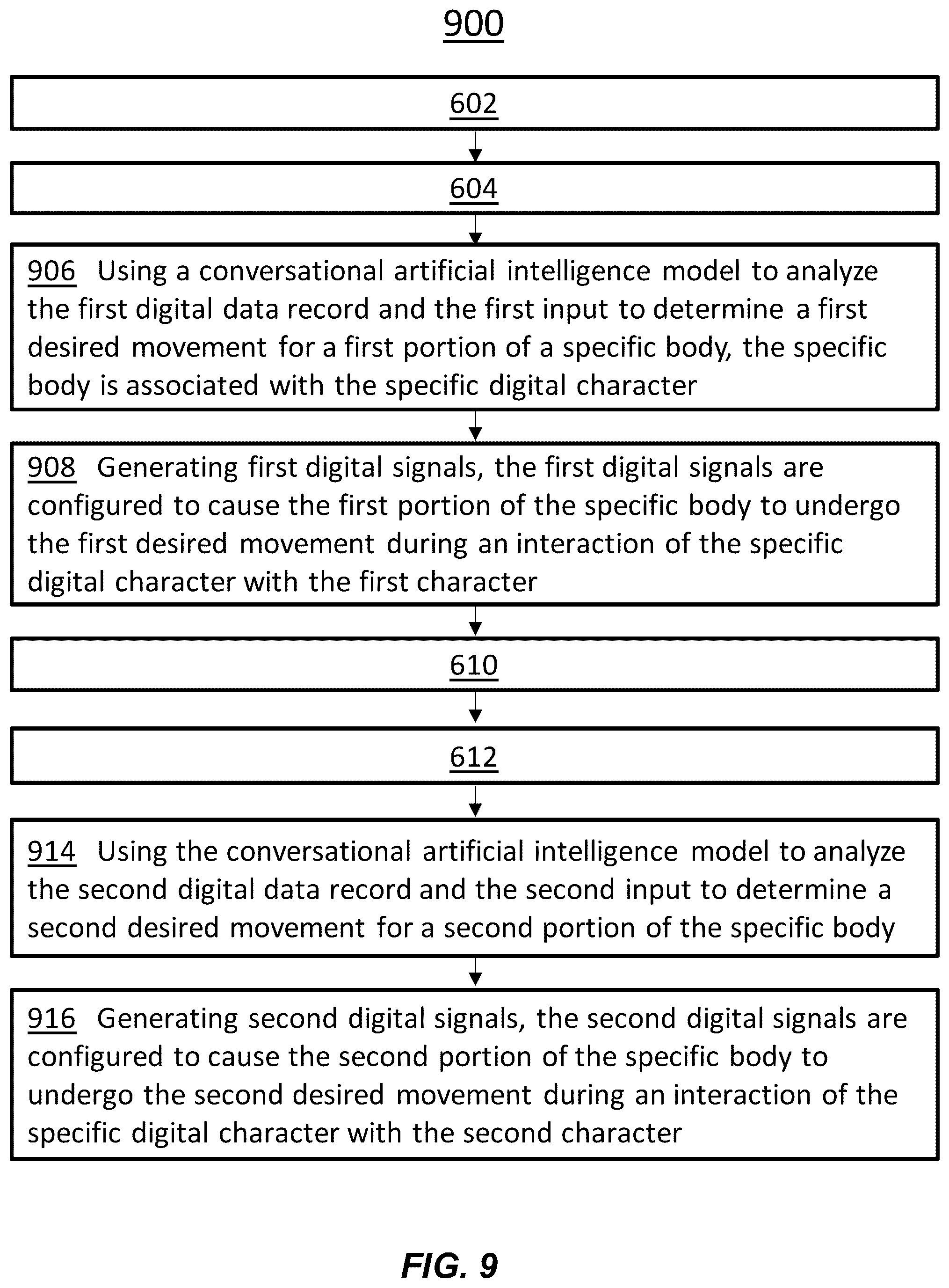 Patent US12597291 Figure 10 – Image analysis for personal interaction