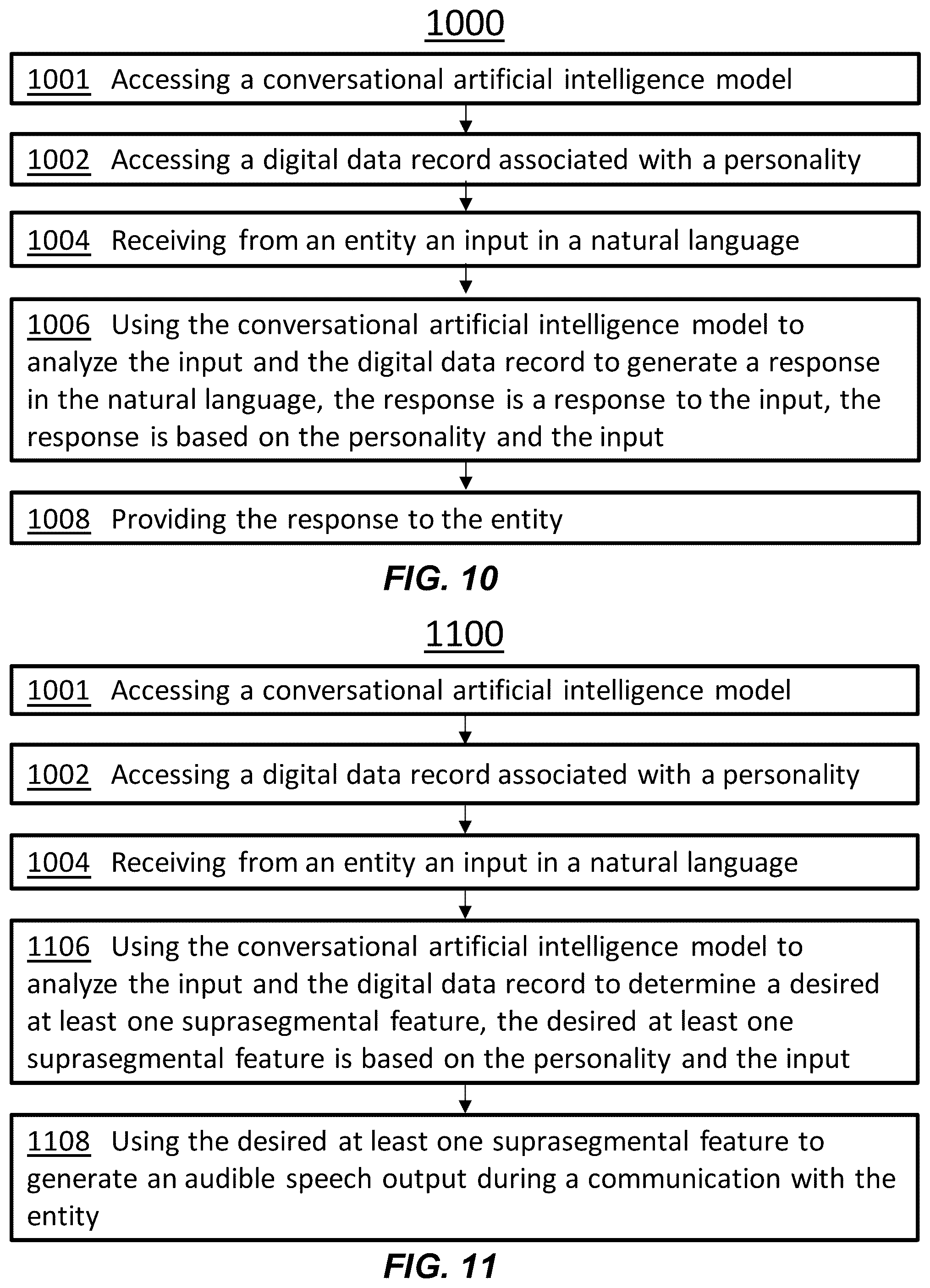Patent US12597291 Figure 11 – Image analysis for personal interaction