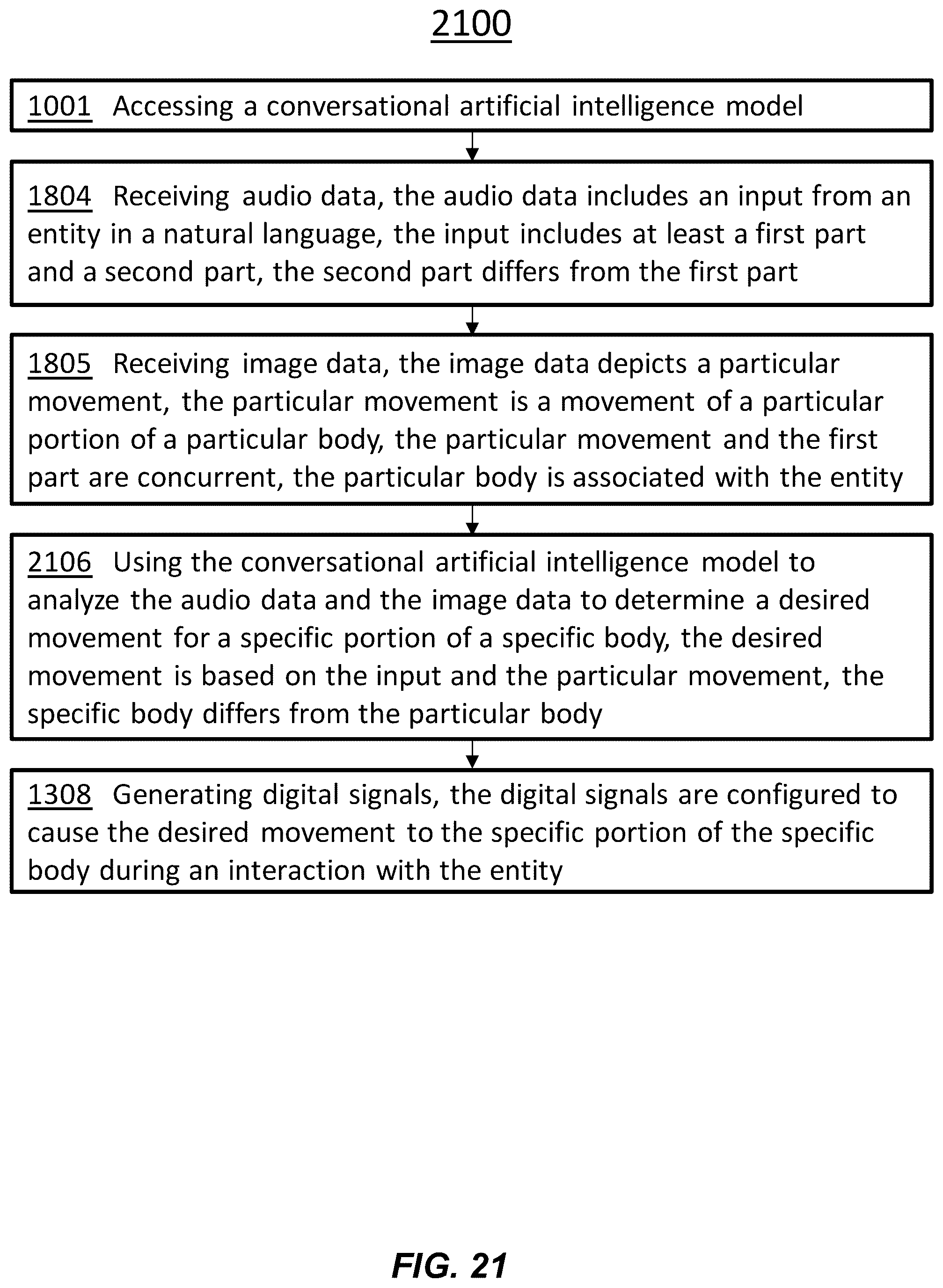 Patent US12597291 Figure 19 – Image analysis for personal interaction