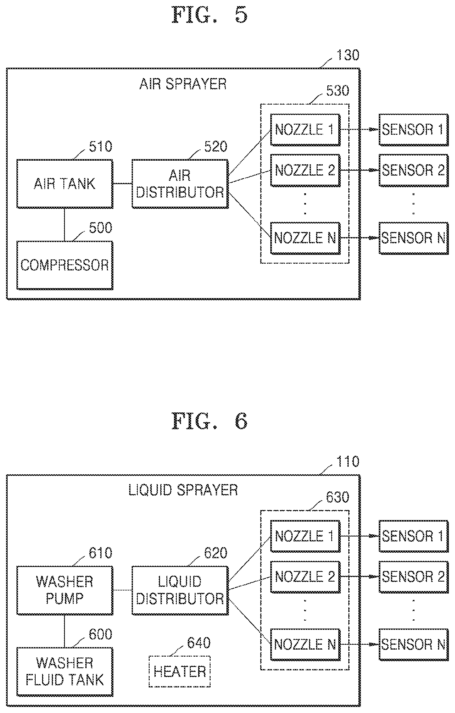 Patent US12597301 Figure 4 – Vehicle sensor cleaning apparatus and control method thereof