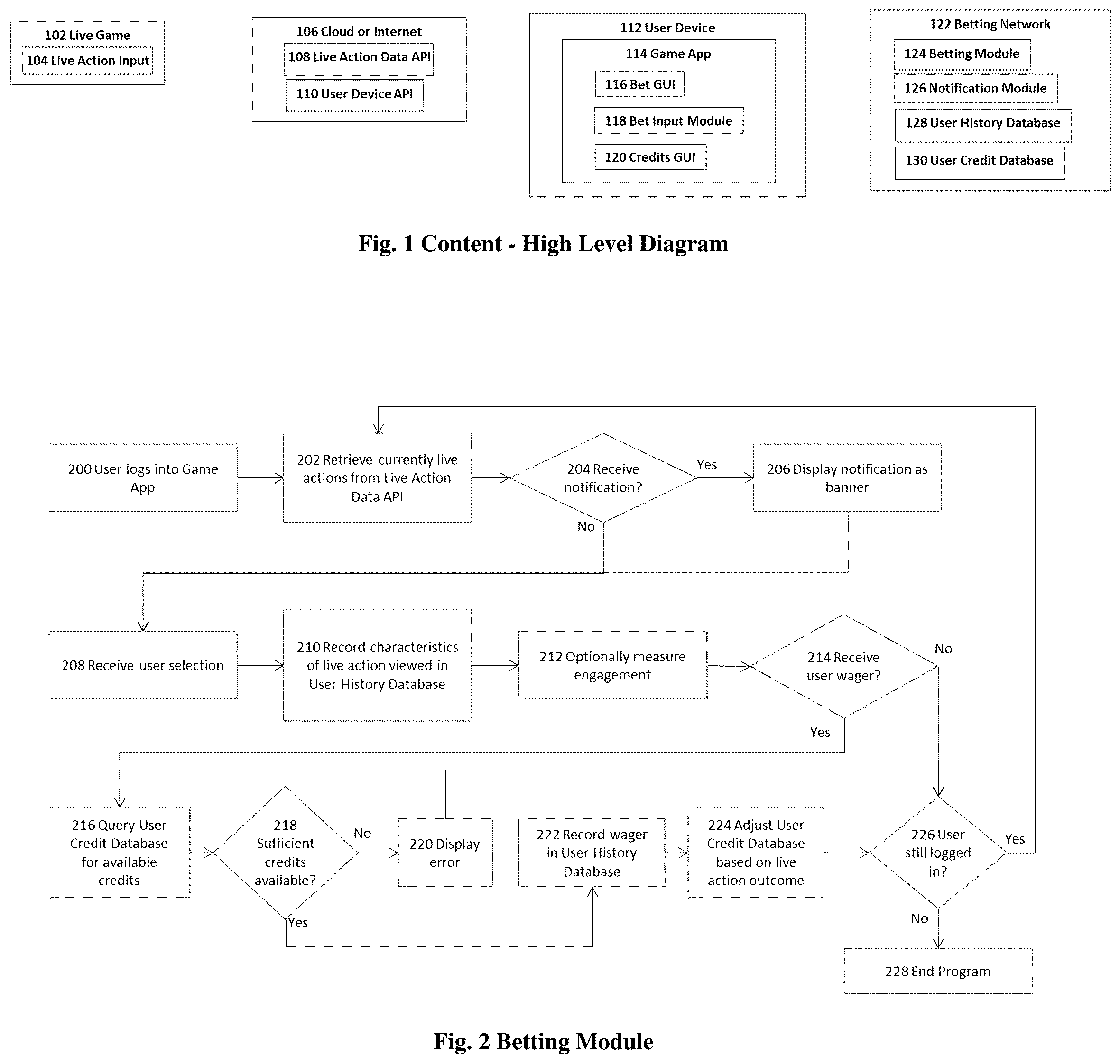 Patent US12597315 Figure 1 – Real time action of interest notification system