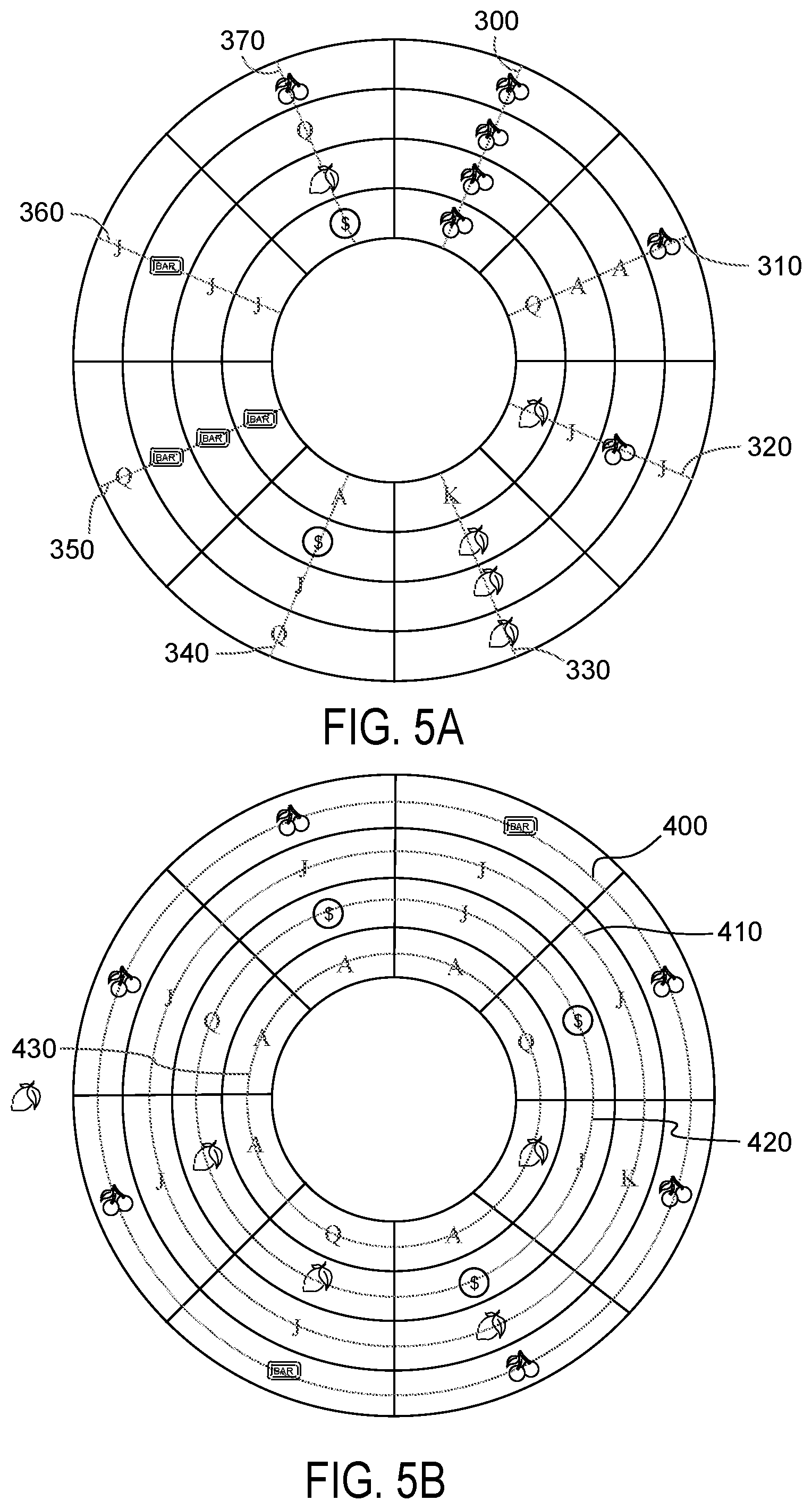 Patent US12597316 Figure 6 – Gaming device, system and method for radial-orbital payline mechanism