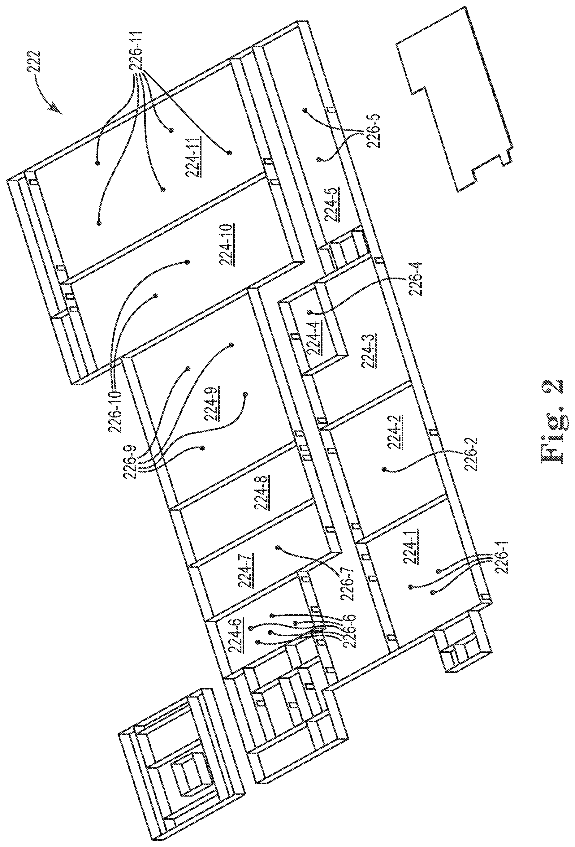 Patent US12597335 Figure 2 – Wearable device for emergency event evacuation and rescue