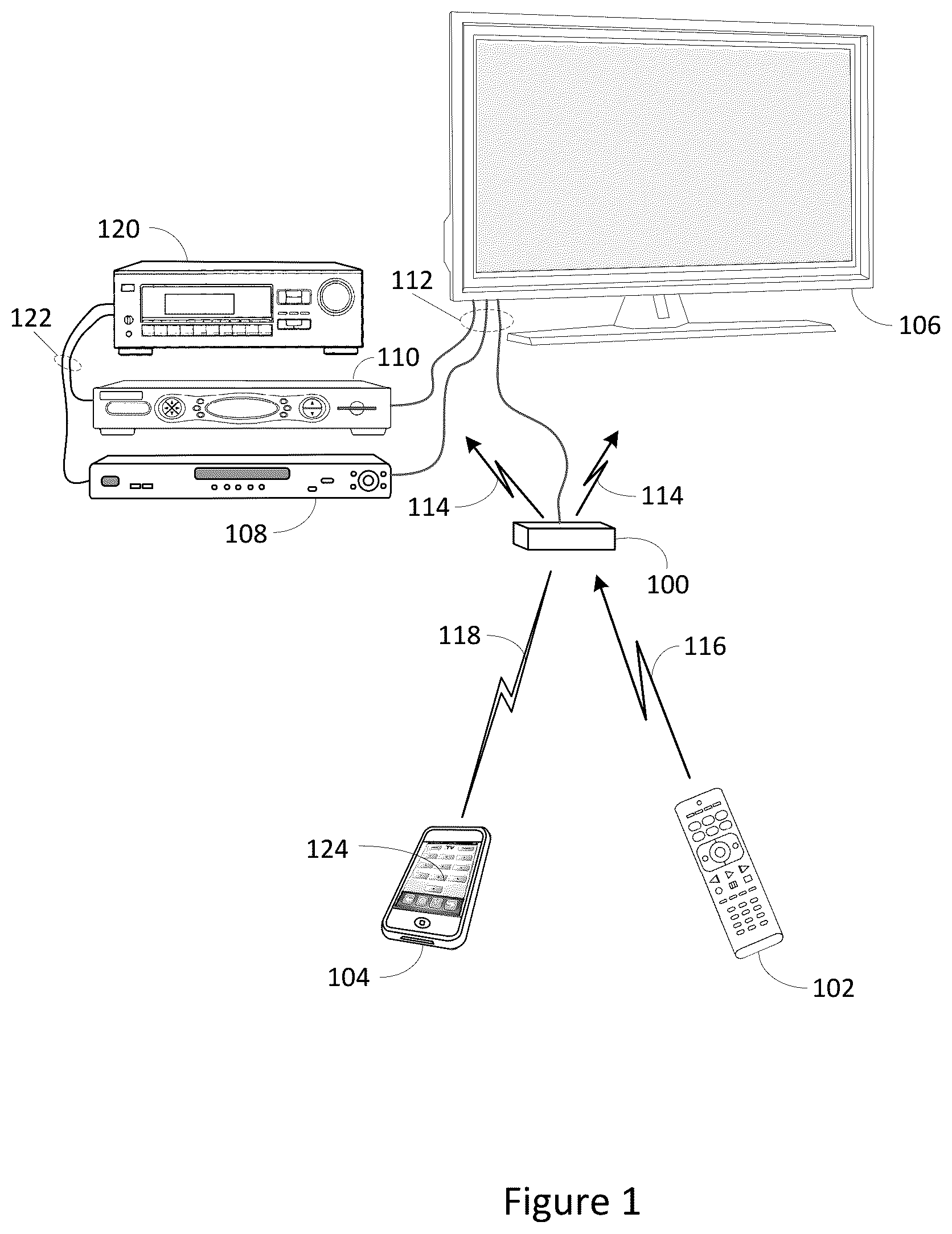 Patent US12597338 — System and method for optimized appliance control — Figure 1
