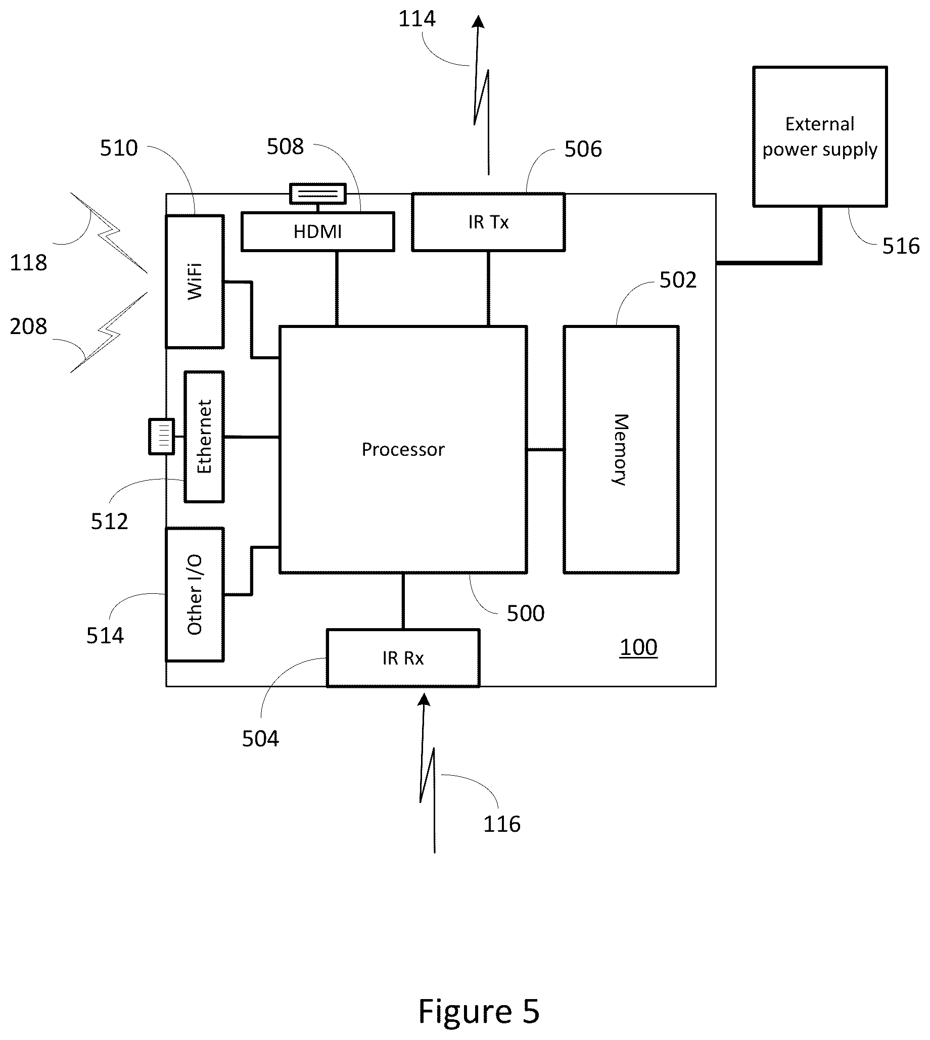 Patent US12597338 Figure 5 – System and method for optimized appliance control