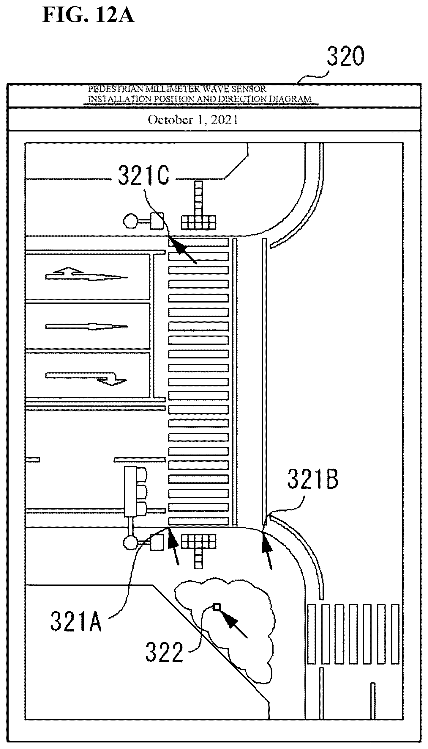 Patent US12597341 Figure 19 – Installation support device for radio wave sensor, computer program, method of determining installation position of radio wave sensor, and method of supporting installation of radio wave sensor