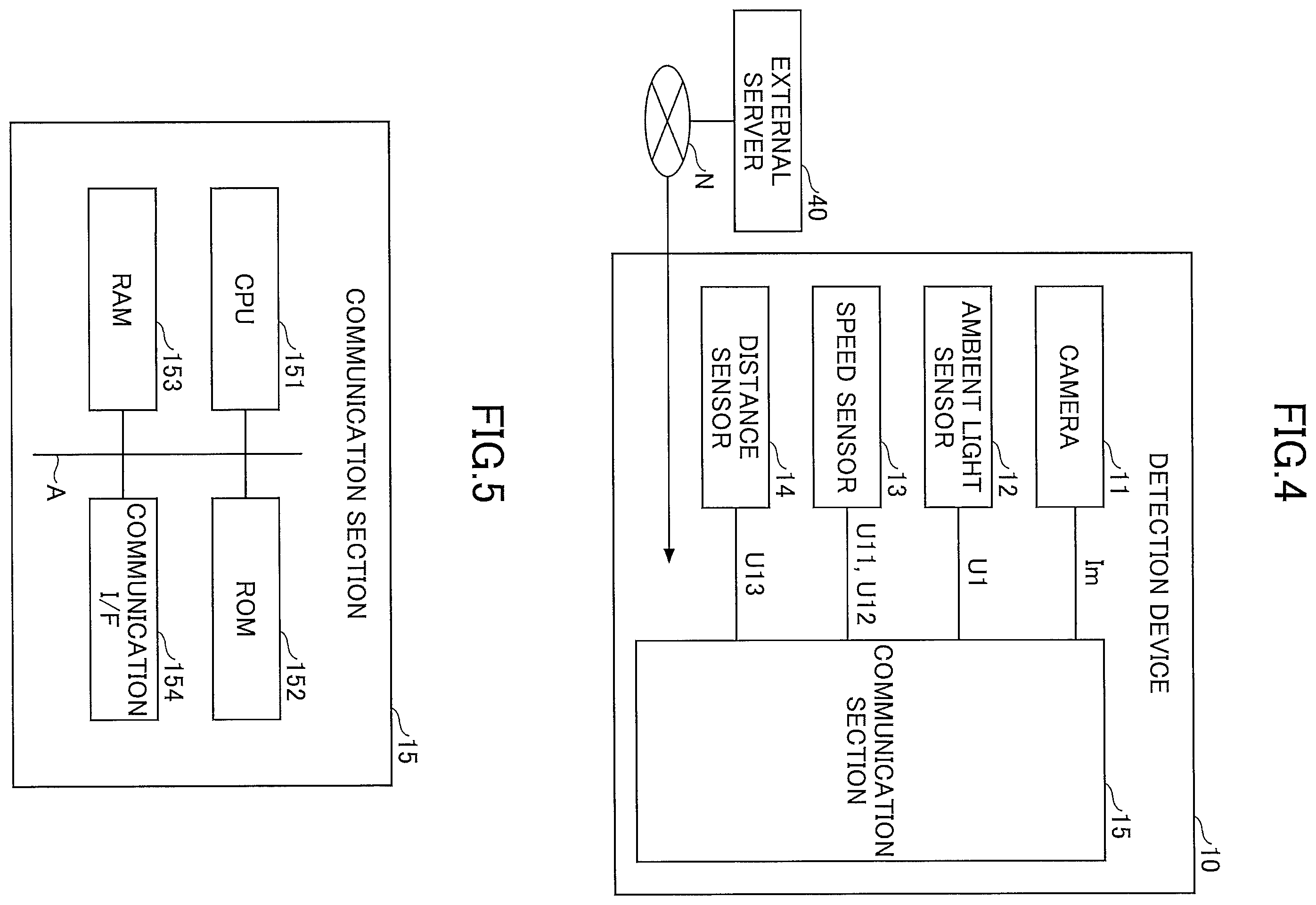 Patent US12597343 Figure 4 – Light emitting device and traffic system