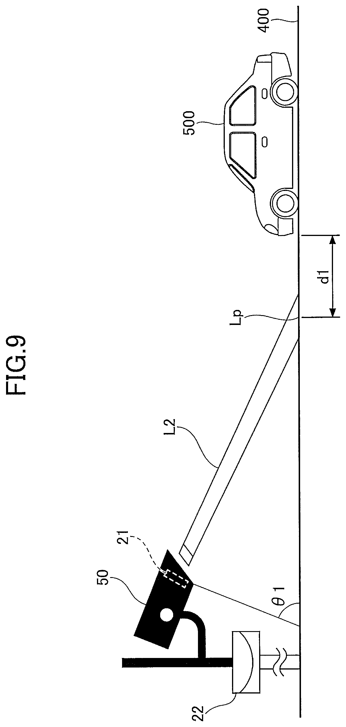 Patent US12597343 Figure 7 – Light emitting device and traffic system