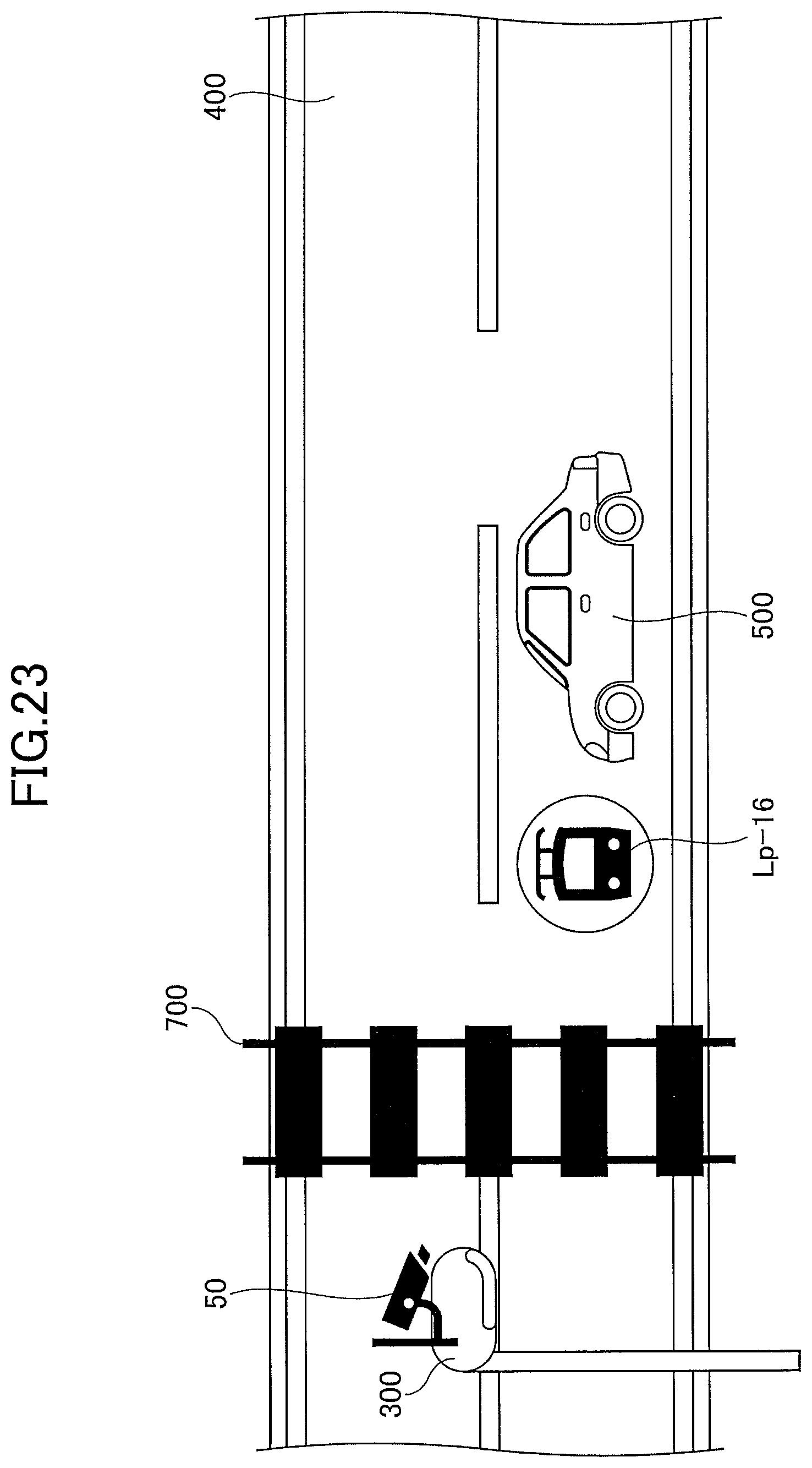 Patent US12597343 Figure 20 – Light emitting device and traffic system
