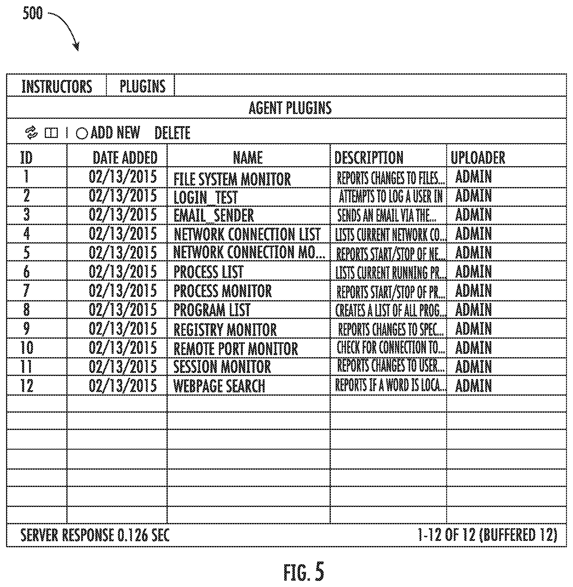 Patent US12597362 Figure 5 – Networked virtual reality training systems and methods