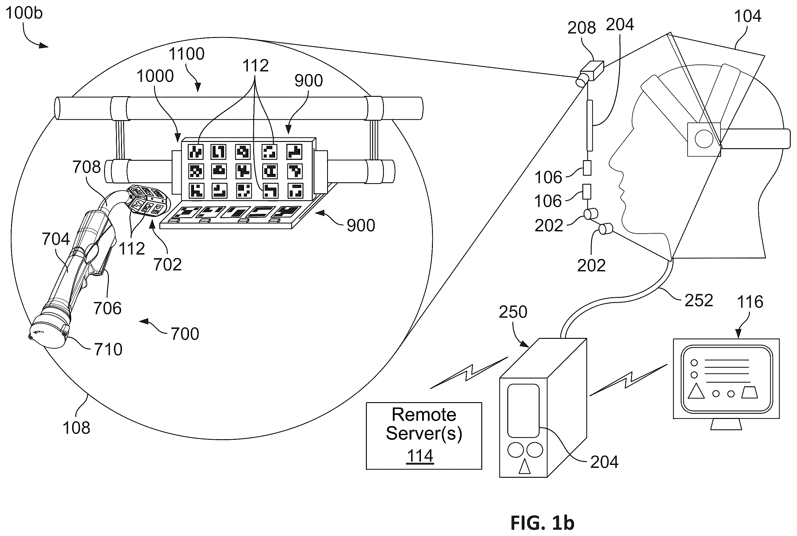 Patent US12597364 Figure 2 – Weld training simulations using desktop devices, modular workpieces, and simulated welding equipment