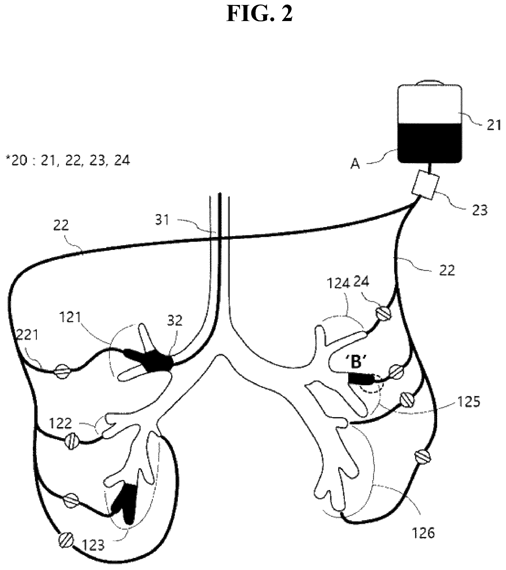 Patent US12597366 Figure 2 – Bronchoscopy simulator and control method for same