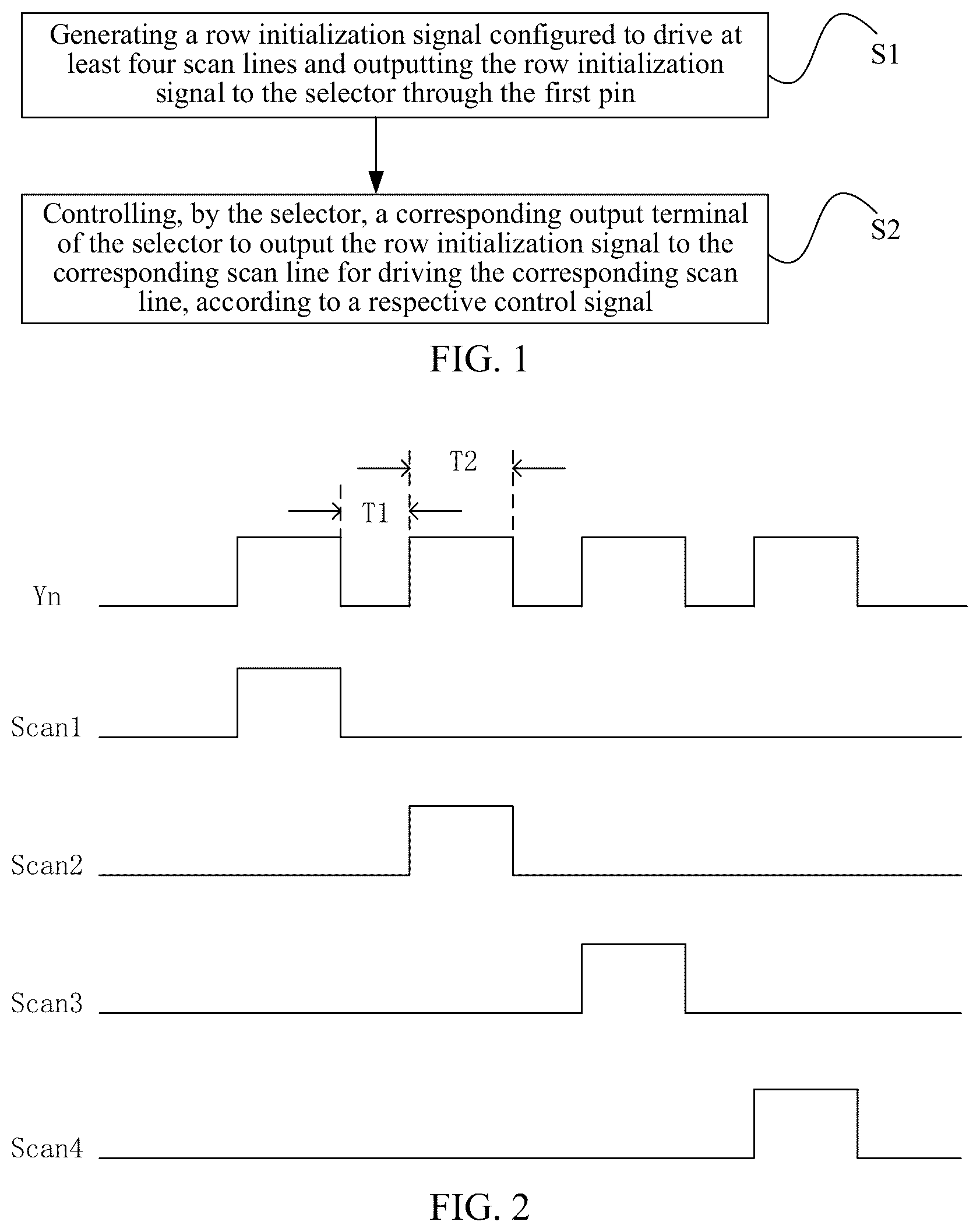 Patent US12597379 Figure 1 – Driving method of display device, and display device