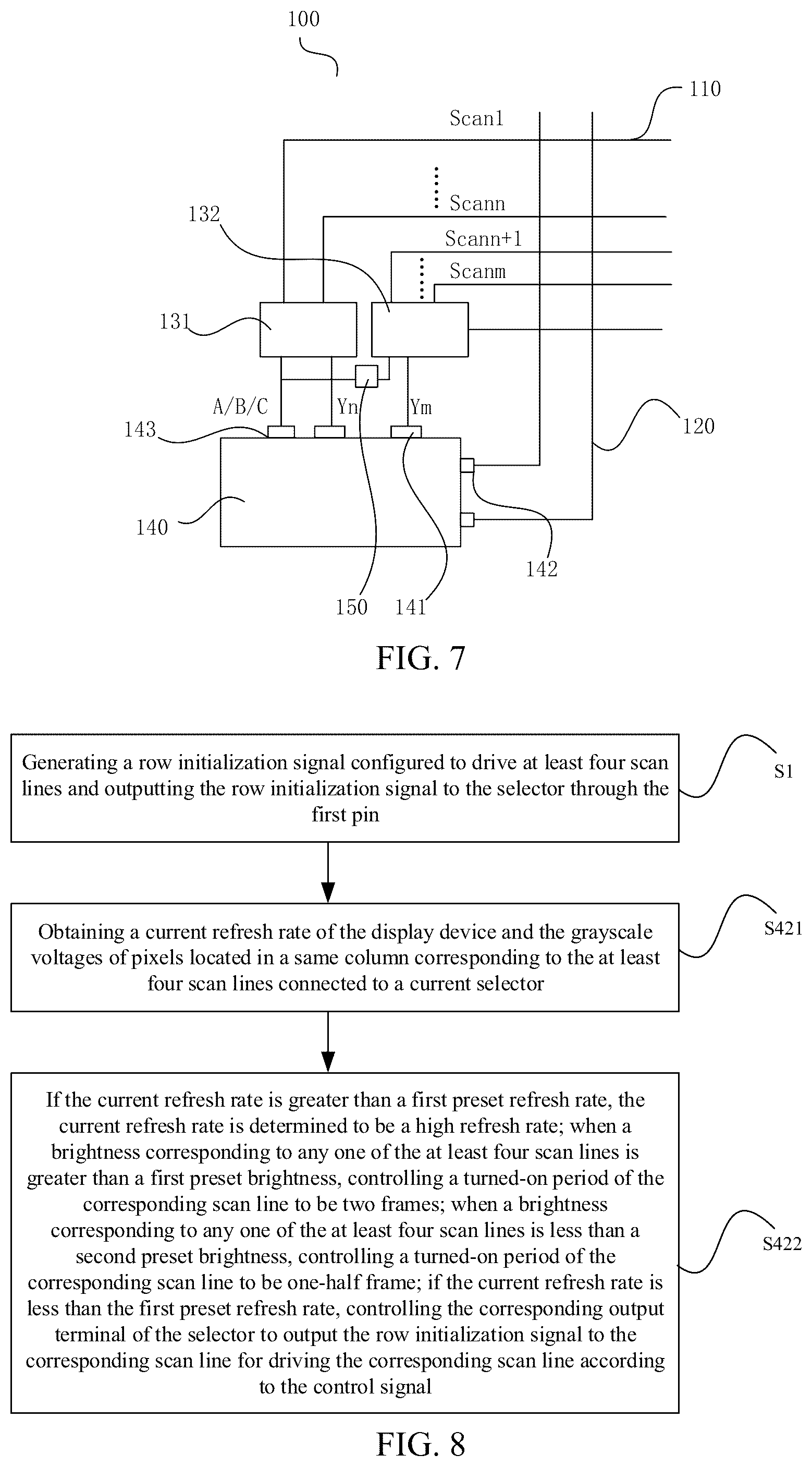 Patent US12597379 Figure 4 – Driving method of display device, and display device