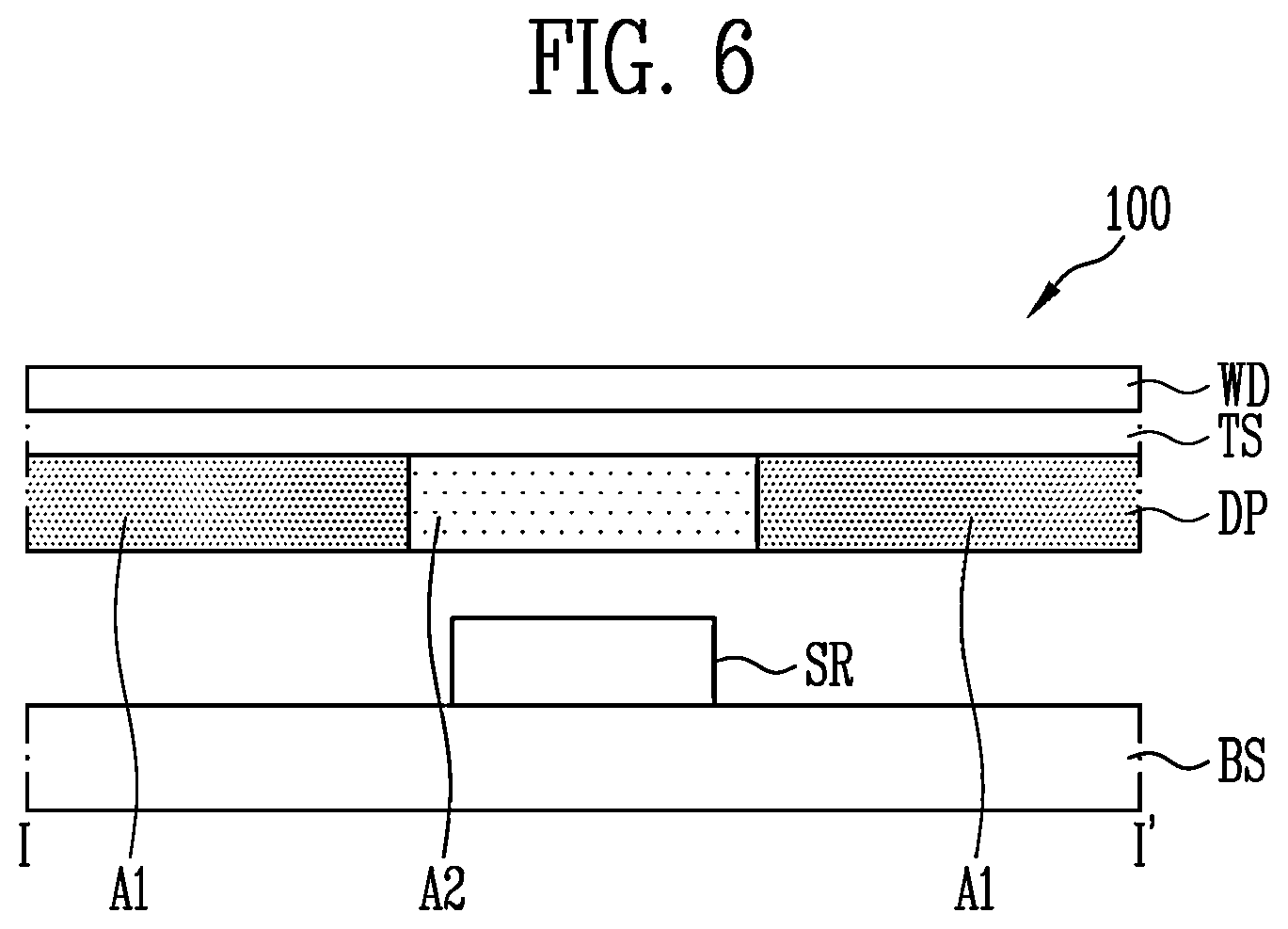 Patent US12597395 Figure 6 – Display device and method of driving the same