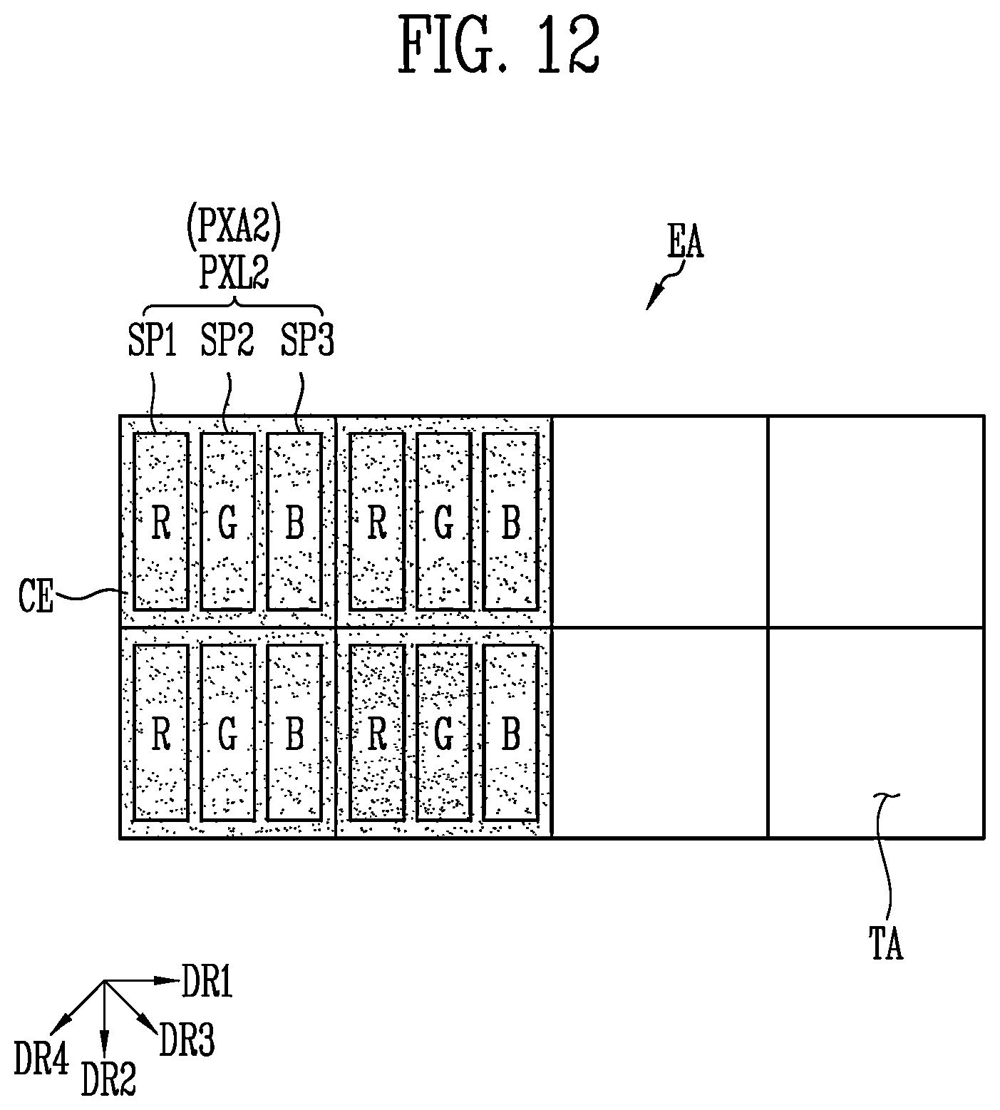 Patent US12597395 Figure 12 – Display device and method of driving the same