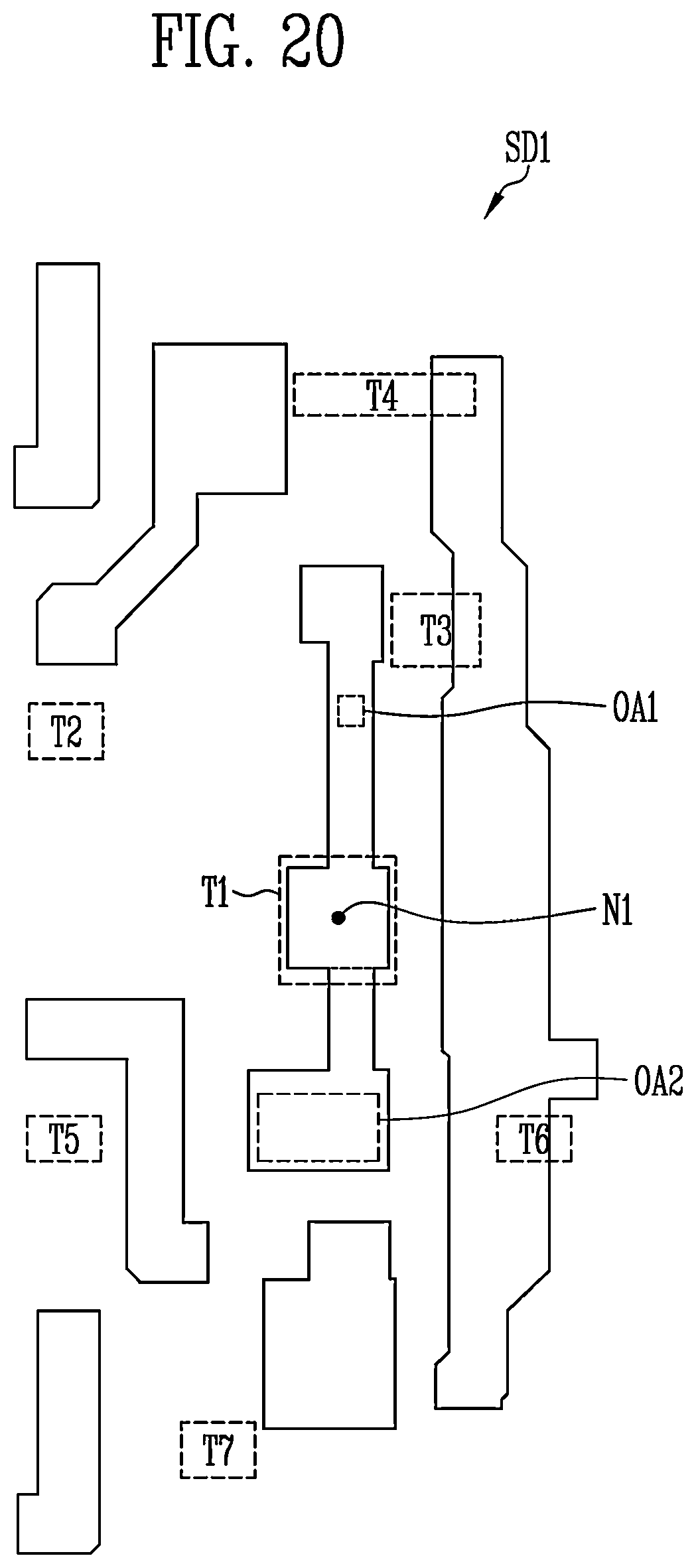 Patent US12597395 Figure 20 – Display device and method of driving the same