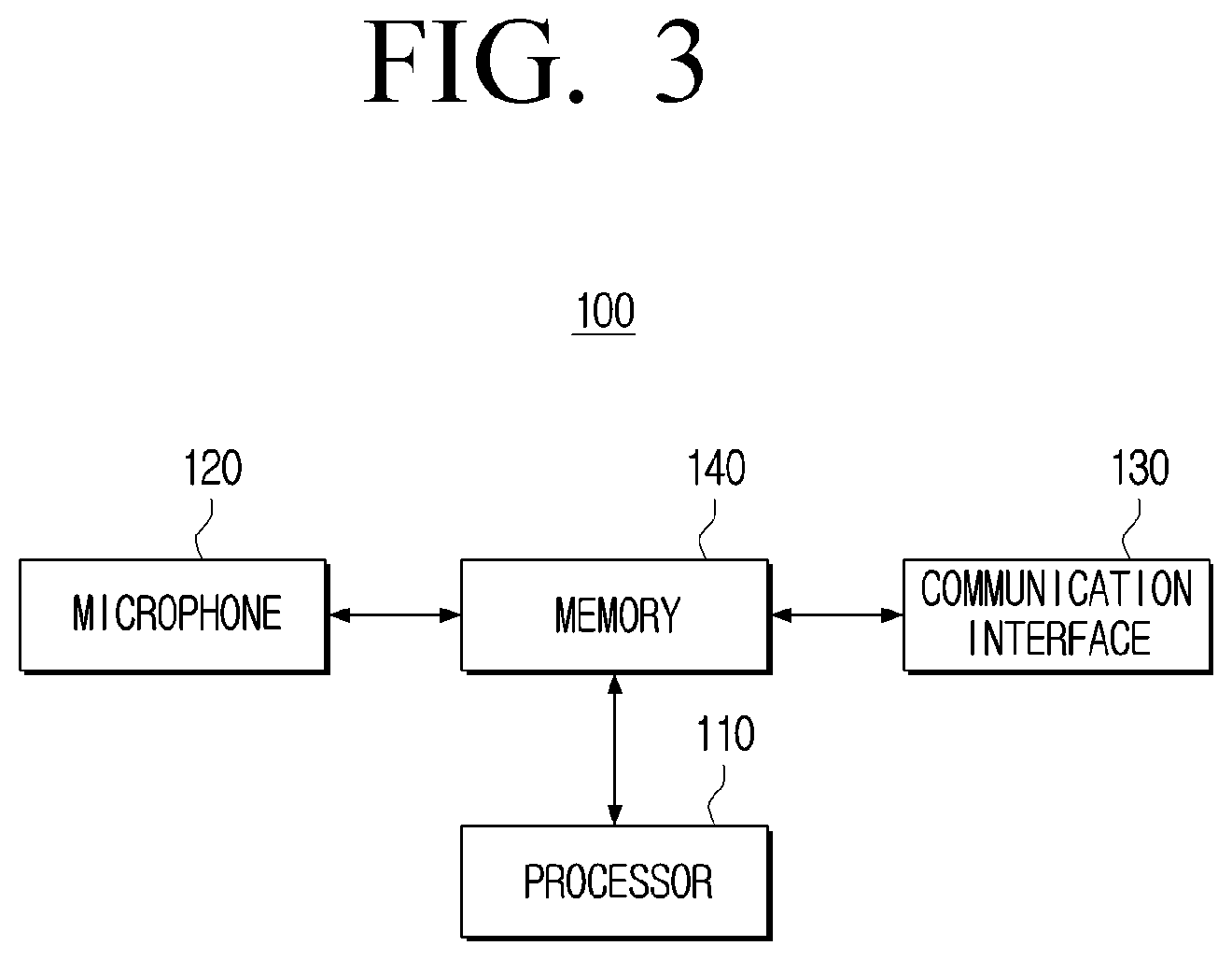 Patent US12597413 Figure 3 – Electronic device and control method thereof