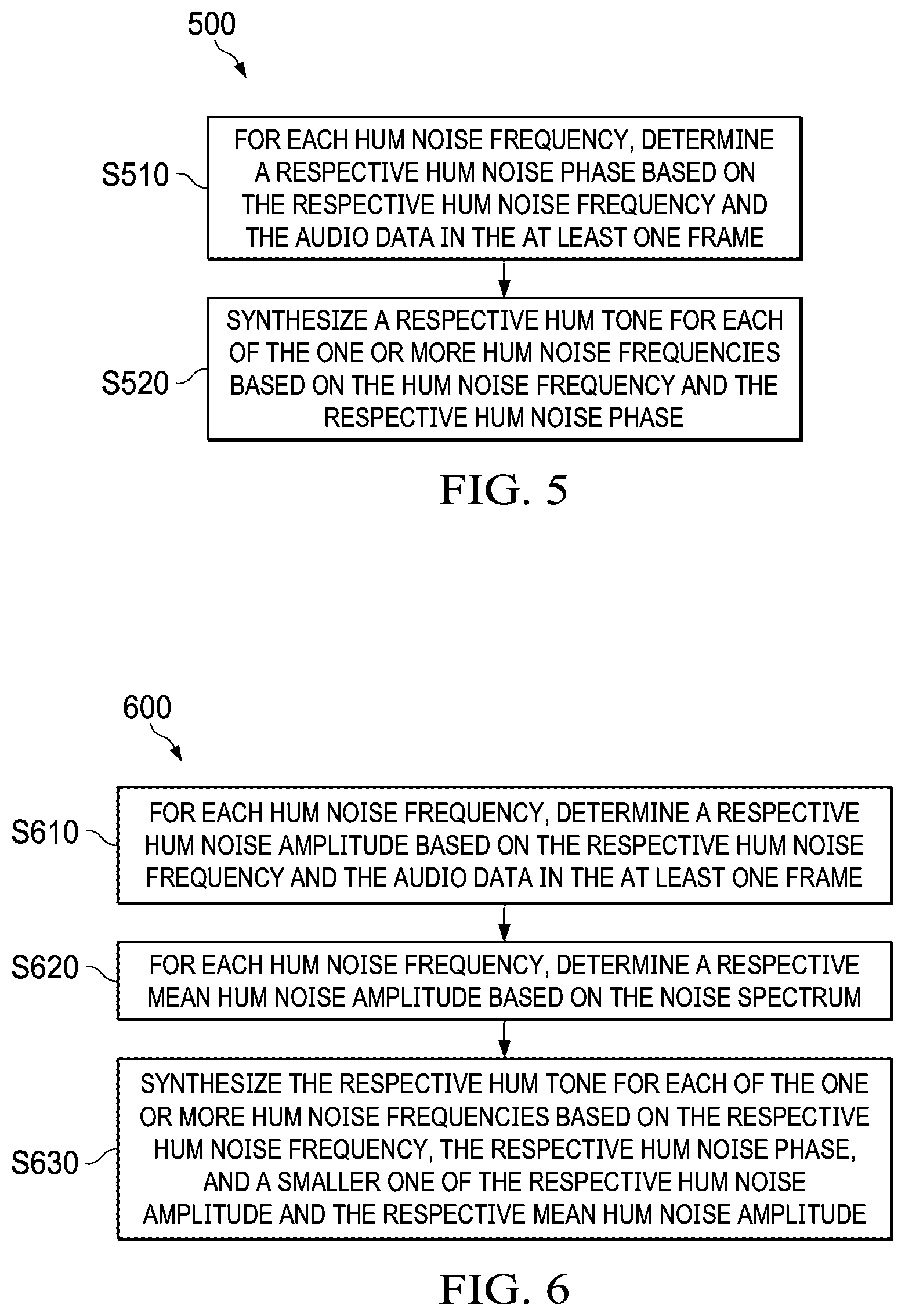 Patent US12597432 Figure 3 – Hum noise detection and removal for speech and music recordings