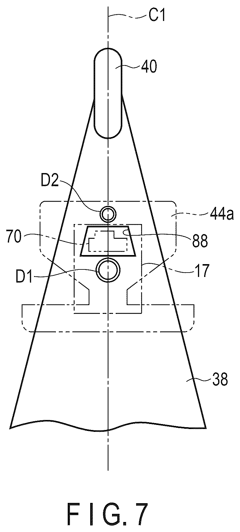 Patent US12597438 Figure 7 – Head suspension assembly and disk device