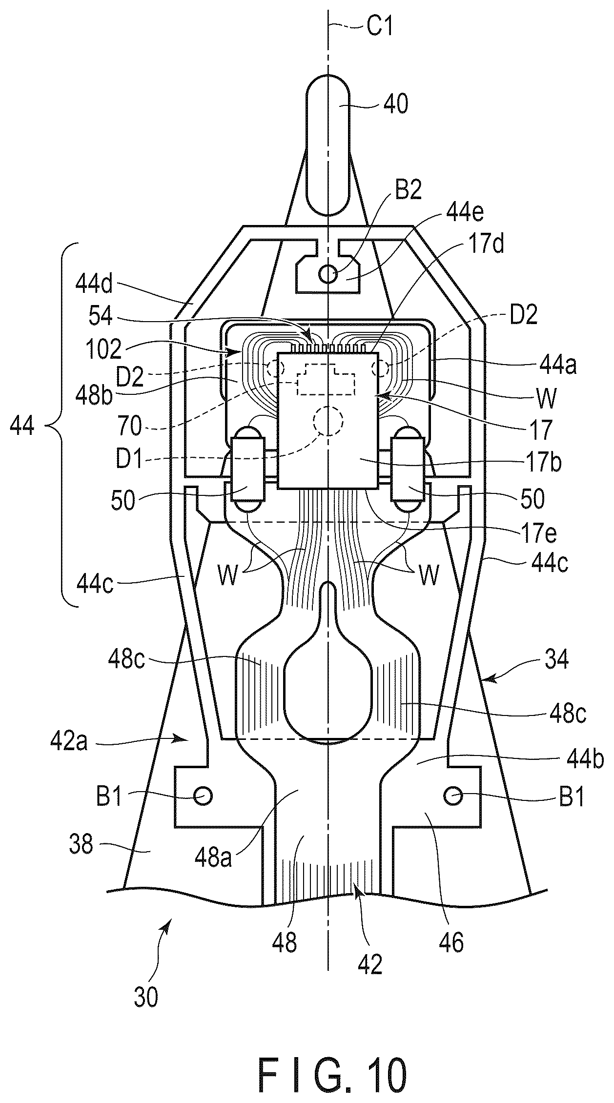 Patent US12597438 Figure 9 – Head suspension assembly and disk device