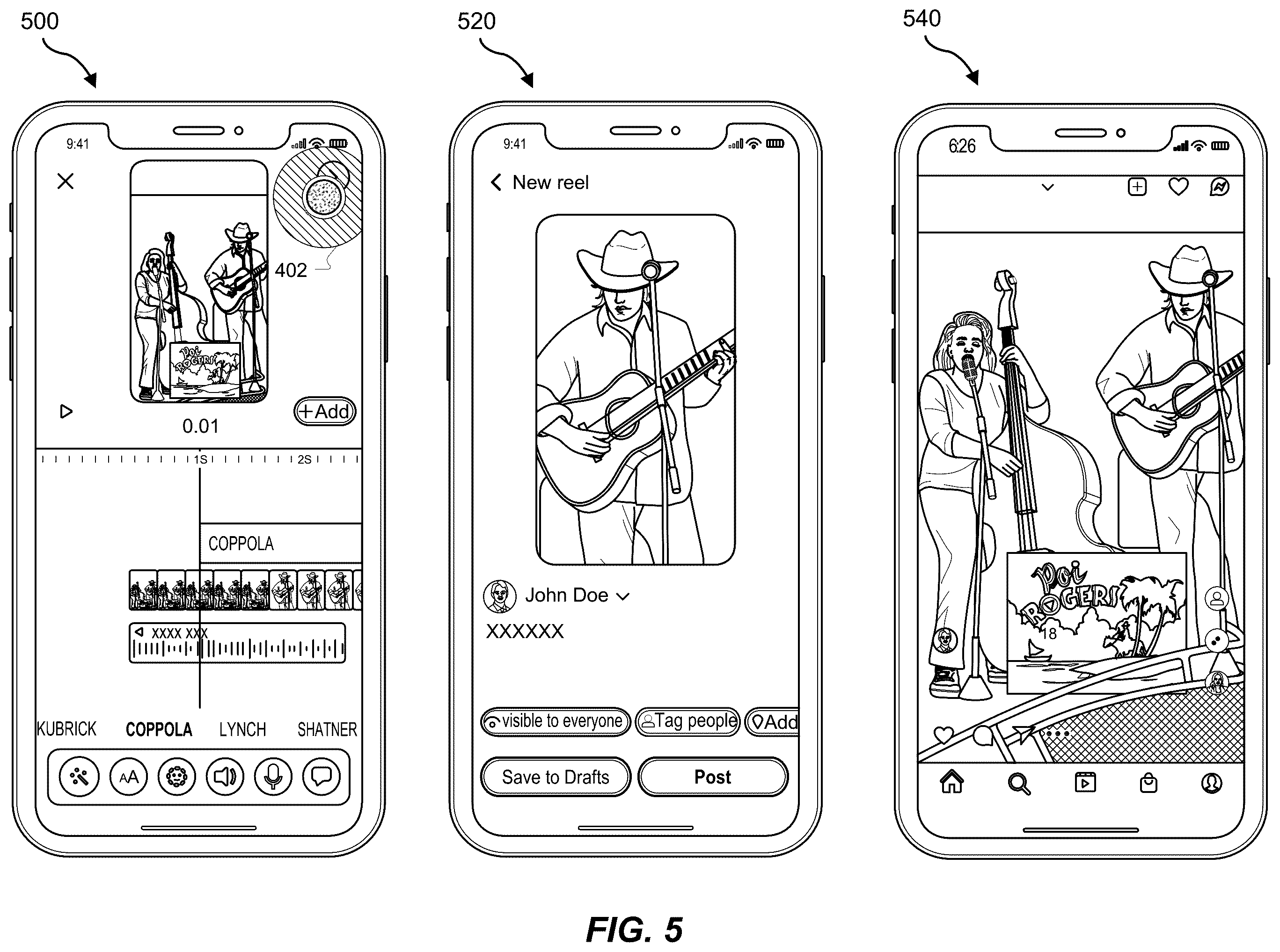 Patent US12597444 Figure 5 – Systems and methods for automated digital editing