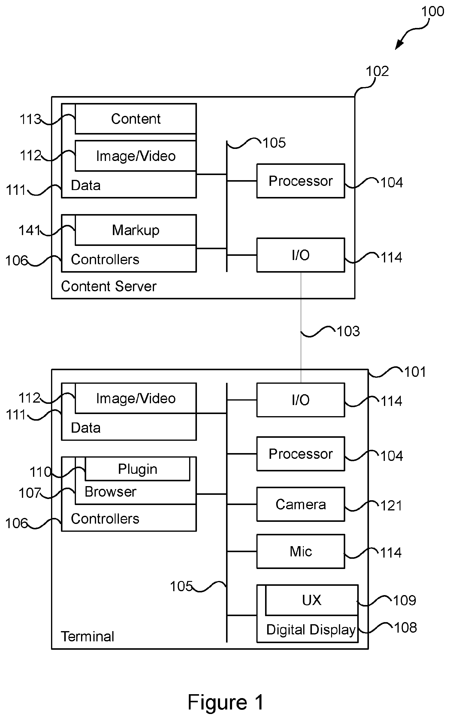 Patent US12597447 Figure 1 – Online course delivery feedback content editing system