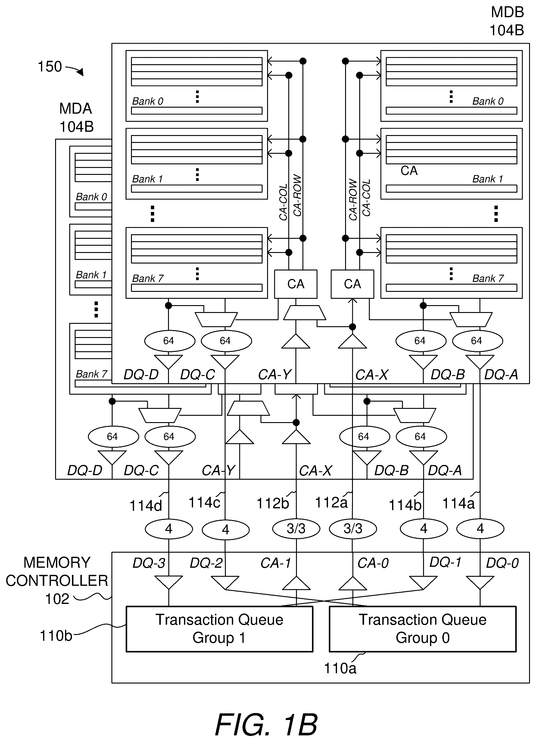 Patent US12597454 Figure 2 – Memory component timed by programmably-selected clock edge