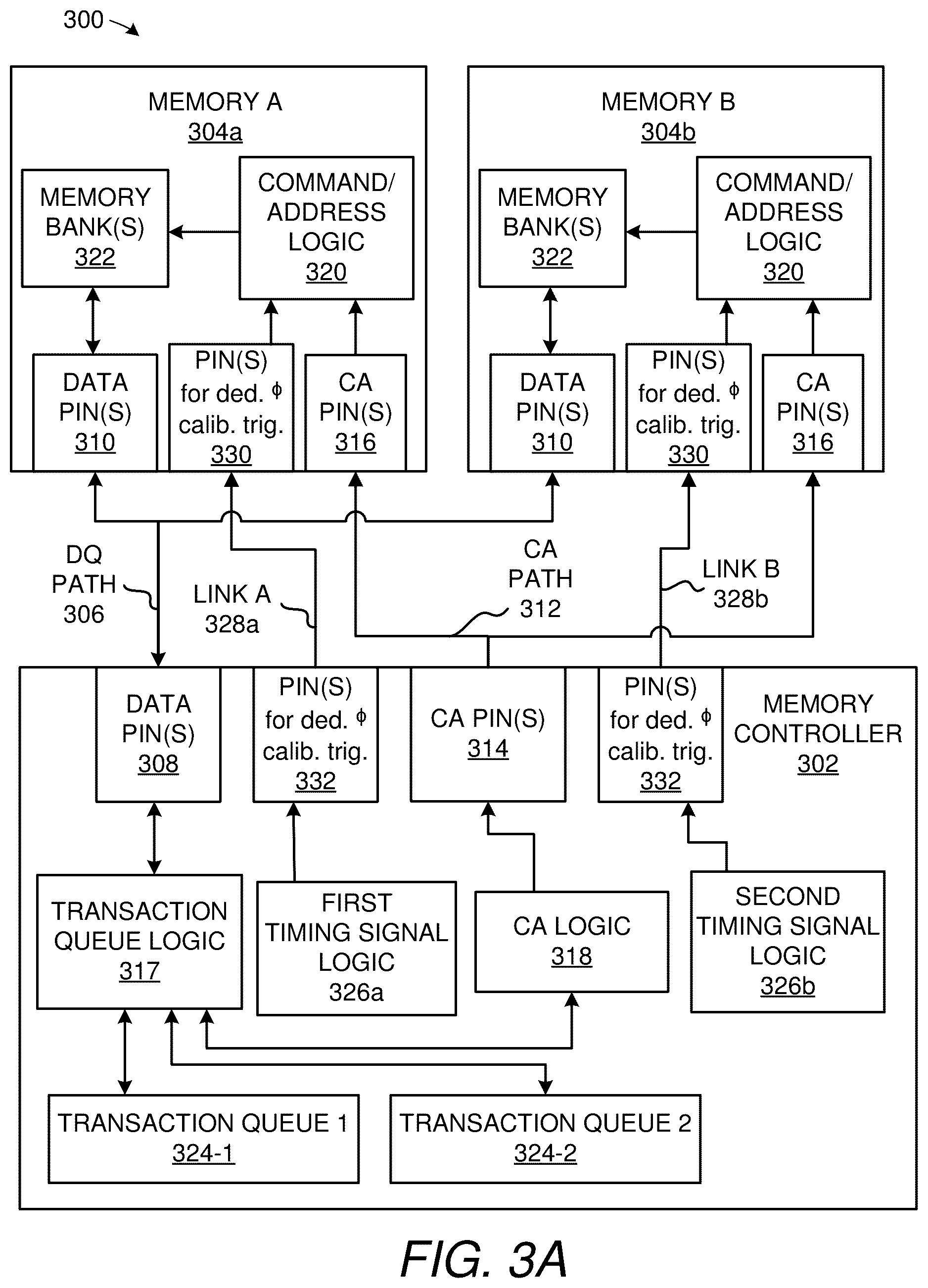Patent US12597454 Figure 5 – Memory component timed by programmably-selected clock edge