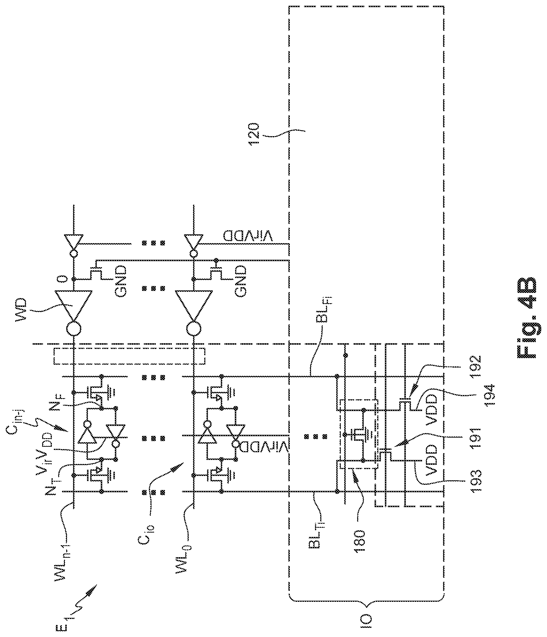 Patent US12597464 Figure 3 – SRAM with PUF dedicated sector standing-by