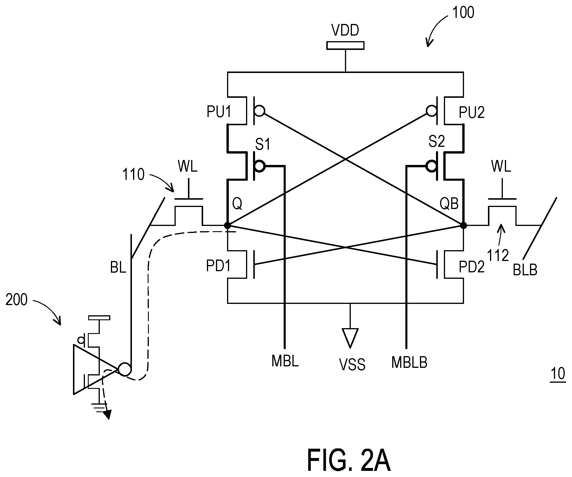 Patent US12597465 Figure 2 – Memory device