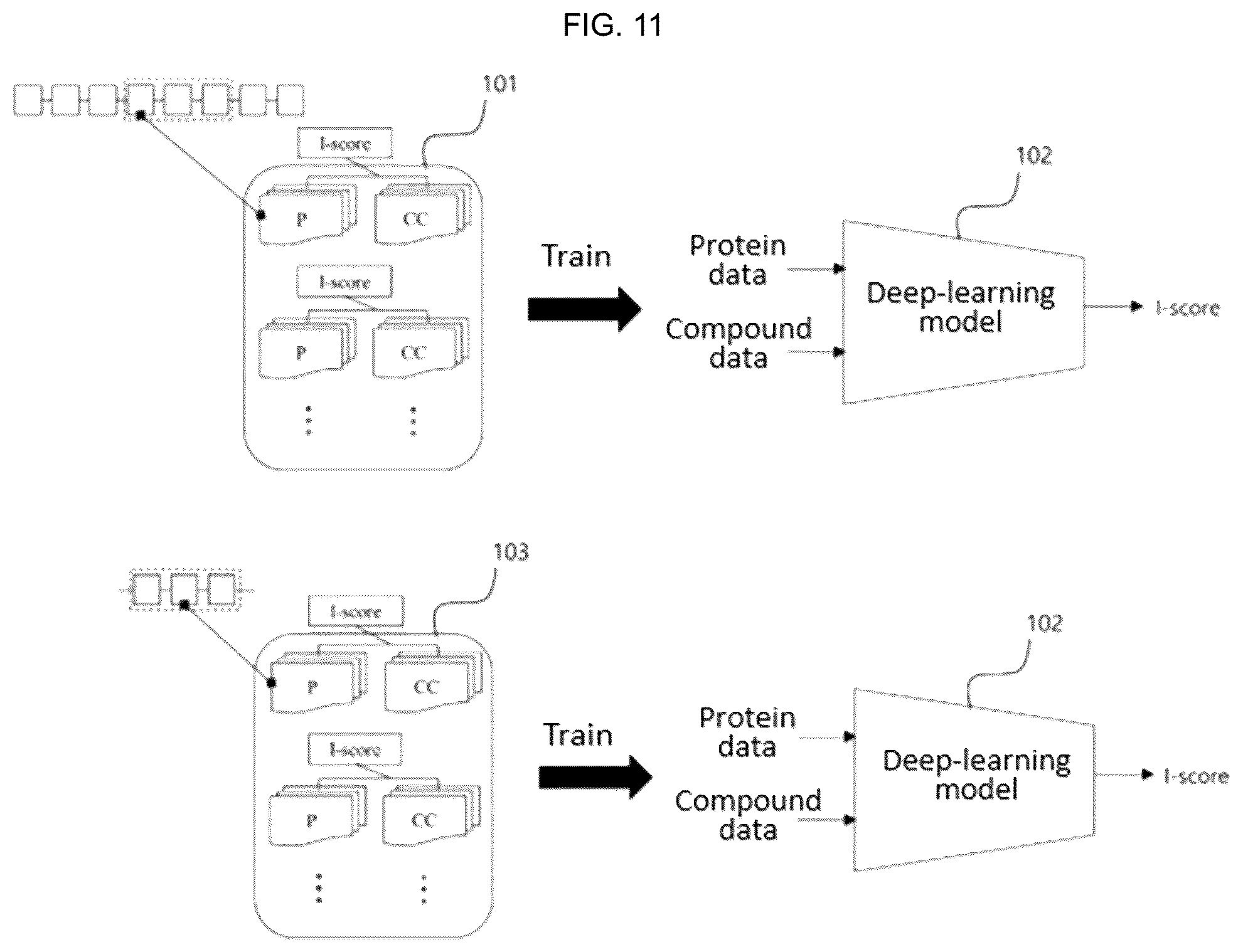 Patent US12597489 Figure 11 – Method, device, and computer program for predicting interaction between compound and protein